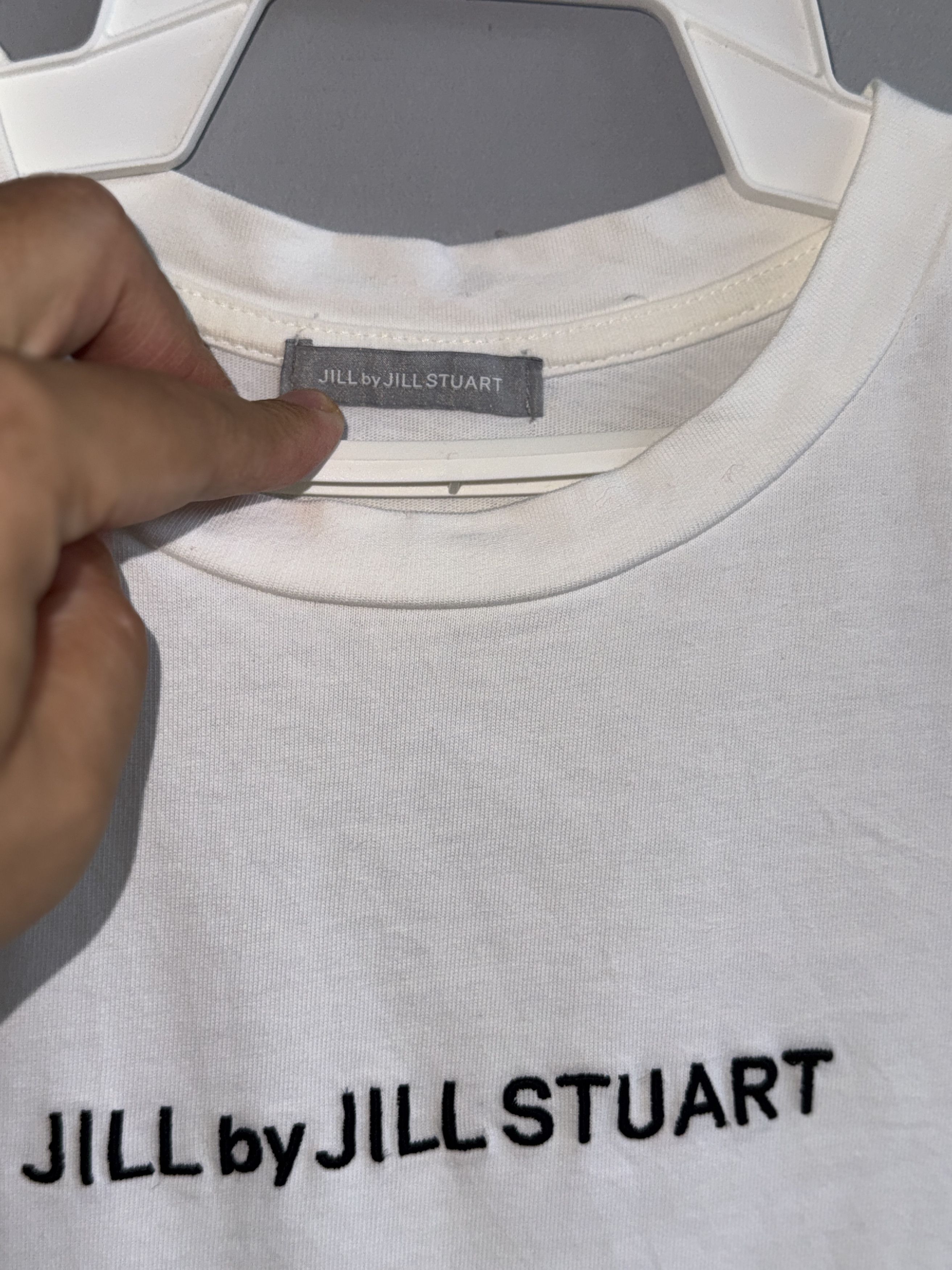 Jil Stuart Jill By Jill Stuart Embroidered T-Shirt Size US S / EU 44-46 / 1 - 3 Thumbnail