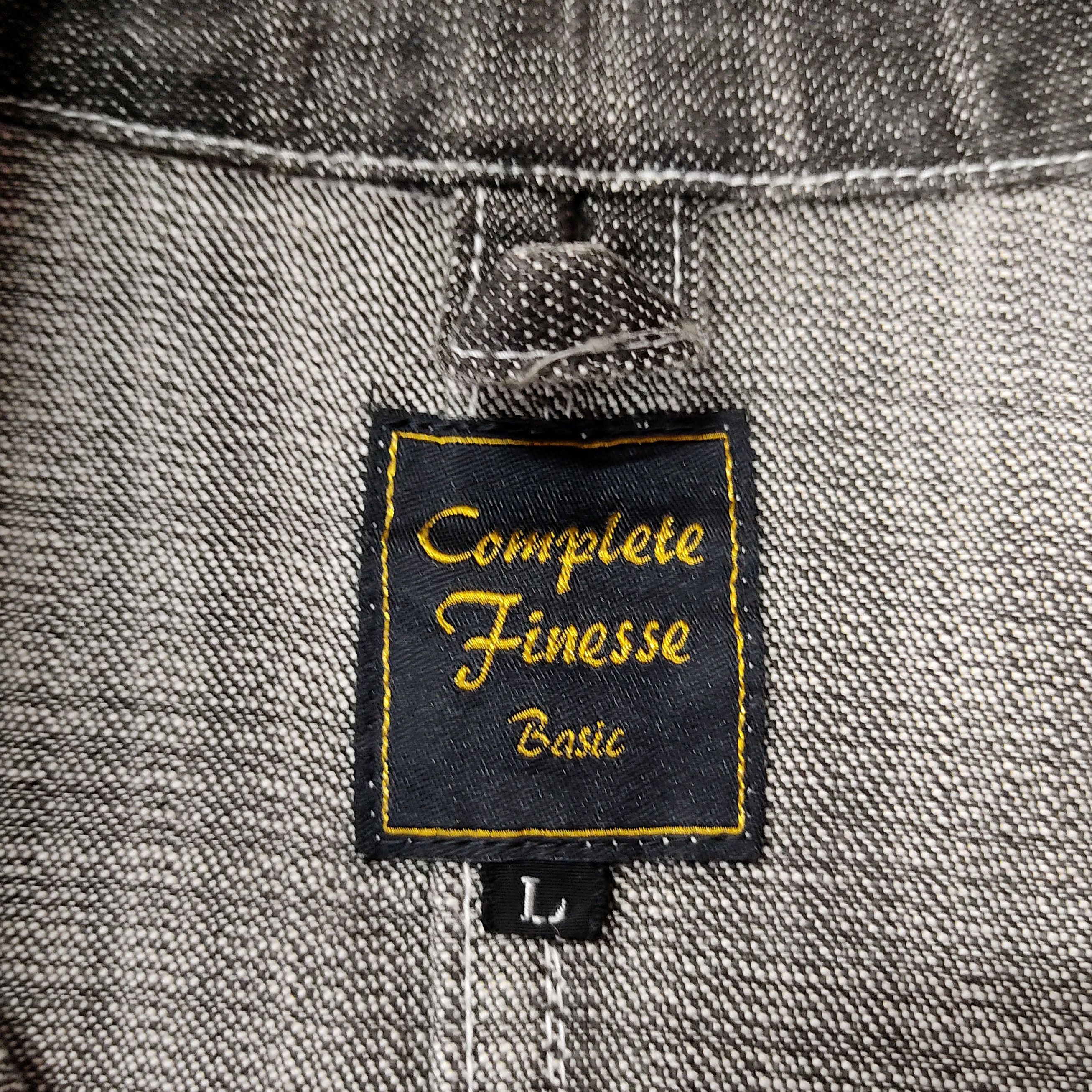GOODENOUGH Rare! Complete Finesse by Fujiwara: Long Denim Chore Jacket Size US M / EU 48-50 / 2 - 12 Thumbnail