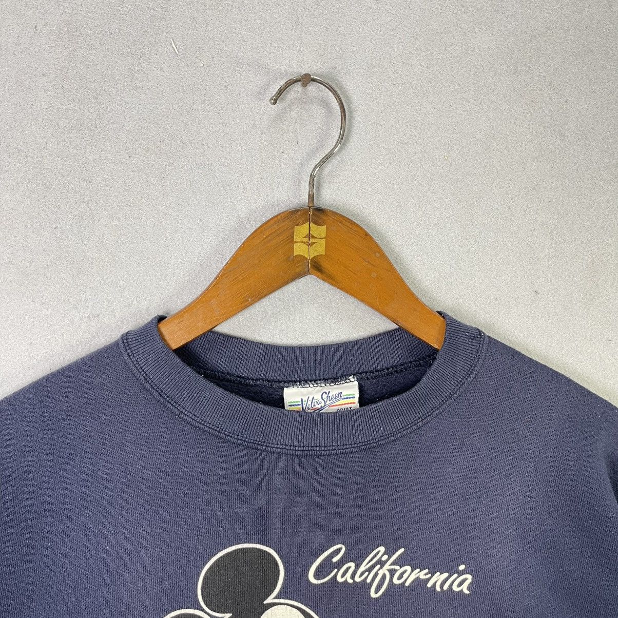 Velva Sheen Vintage Mickey Mouse California Sweatshirt Velva Sheen USA Size US L / EU 52-54 / 3 - 2 Thumbnail