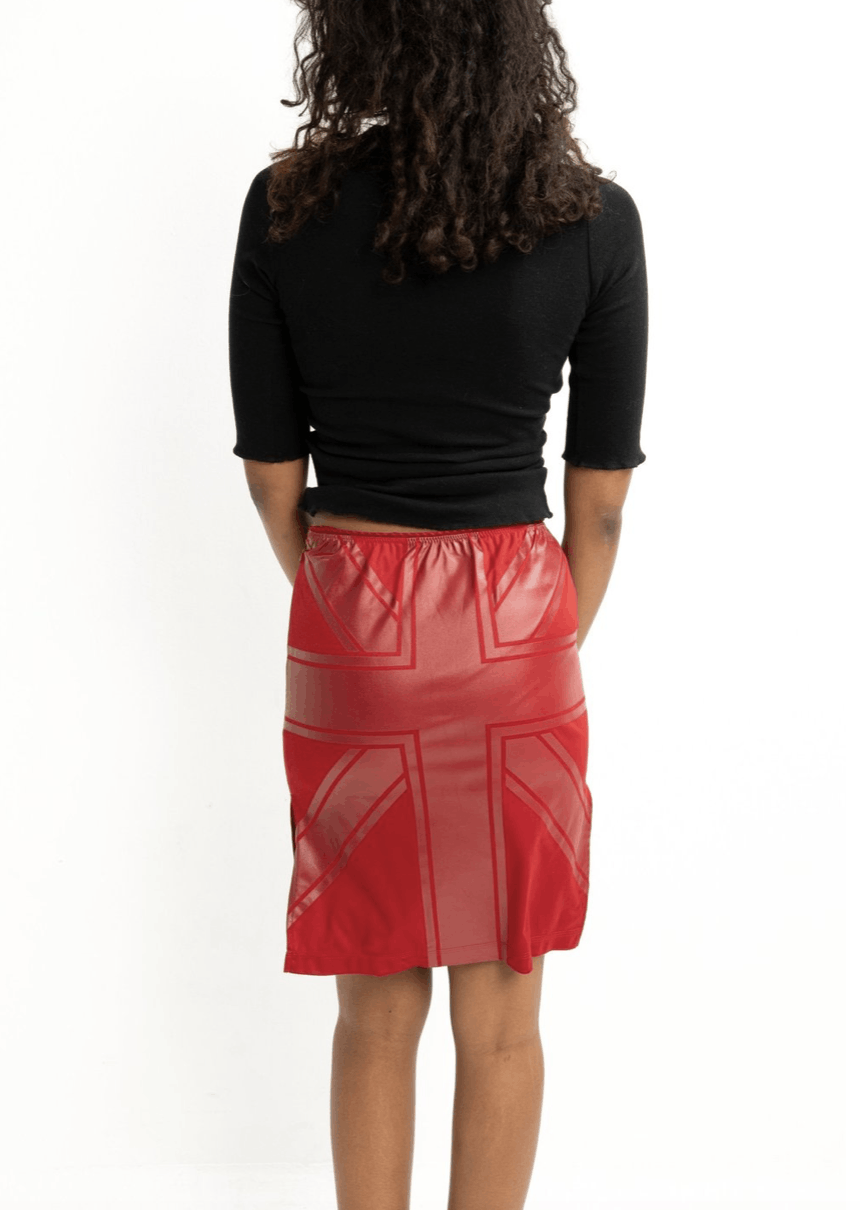Hysteric Glamour HYSTERIC GLAMOUR RED UNION JACK SKIRT Size 24" / US 00 / IT 34 - 4 Thumbnail