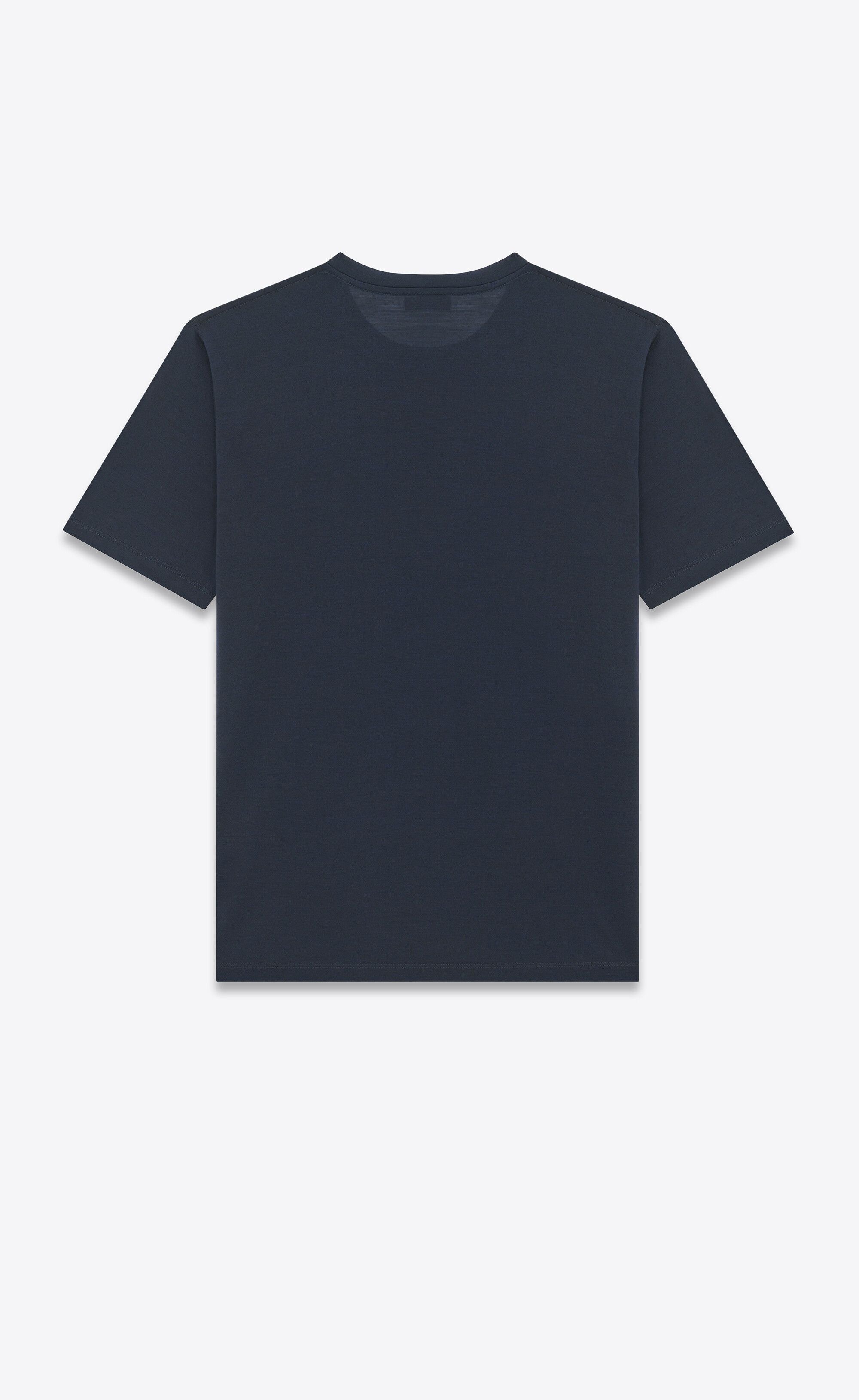 Saint Laurent Paris o1s1wg110625 737953 Cassandre T-Shirt in Wool Silk Jersey Size US S / EU 44-46 / 1 - 2 Thumbnail