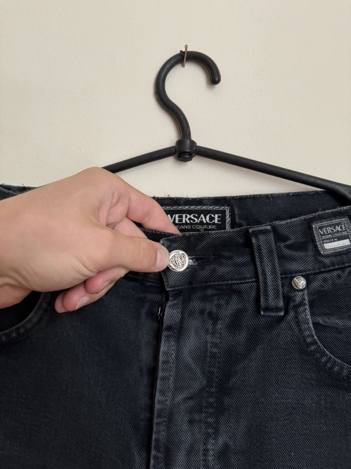 Versace × Vintage Versace Jeans Couture Vintage Faded Denim Size US 32 / EU 48 - 4 Thumbnail