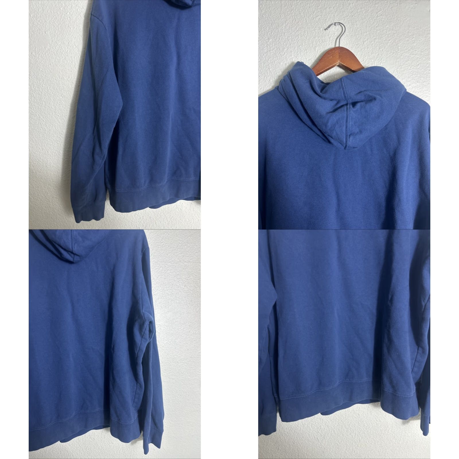 Vintage Columbia Hoodie Men Large Blue PFG Fish American Flag Logo Hooded Sweatshirt Pullover Size US L / EU 52-54 / 3 - 9 Thumbnail
