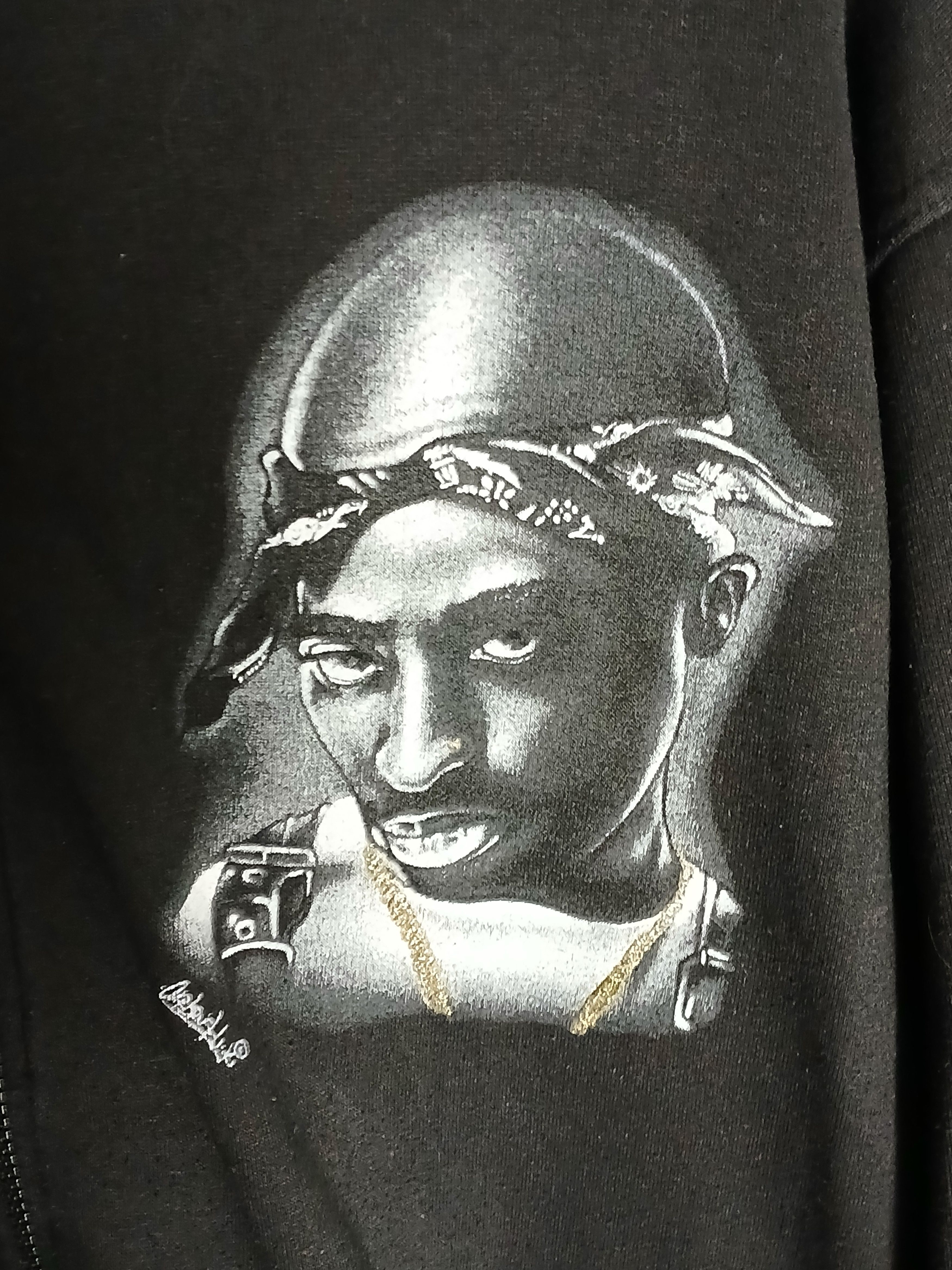 Rap Tees 2Pac Tupac Hoodie Size US S / EU 44-46 / 1 - 4 Thumbnail