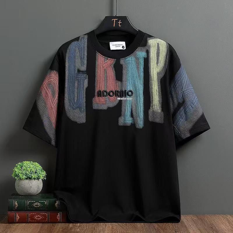 Vintage American Graffiti Style Letter Embroidery Tee Size M Size US M / EU 48-50 / 2 - 1 Thumbnail