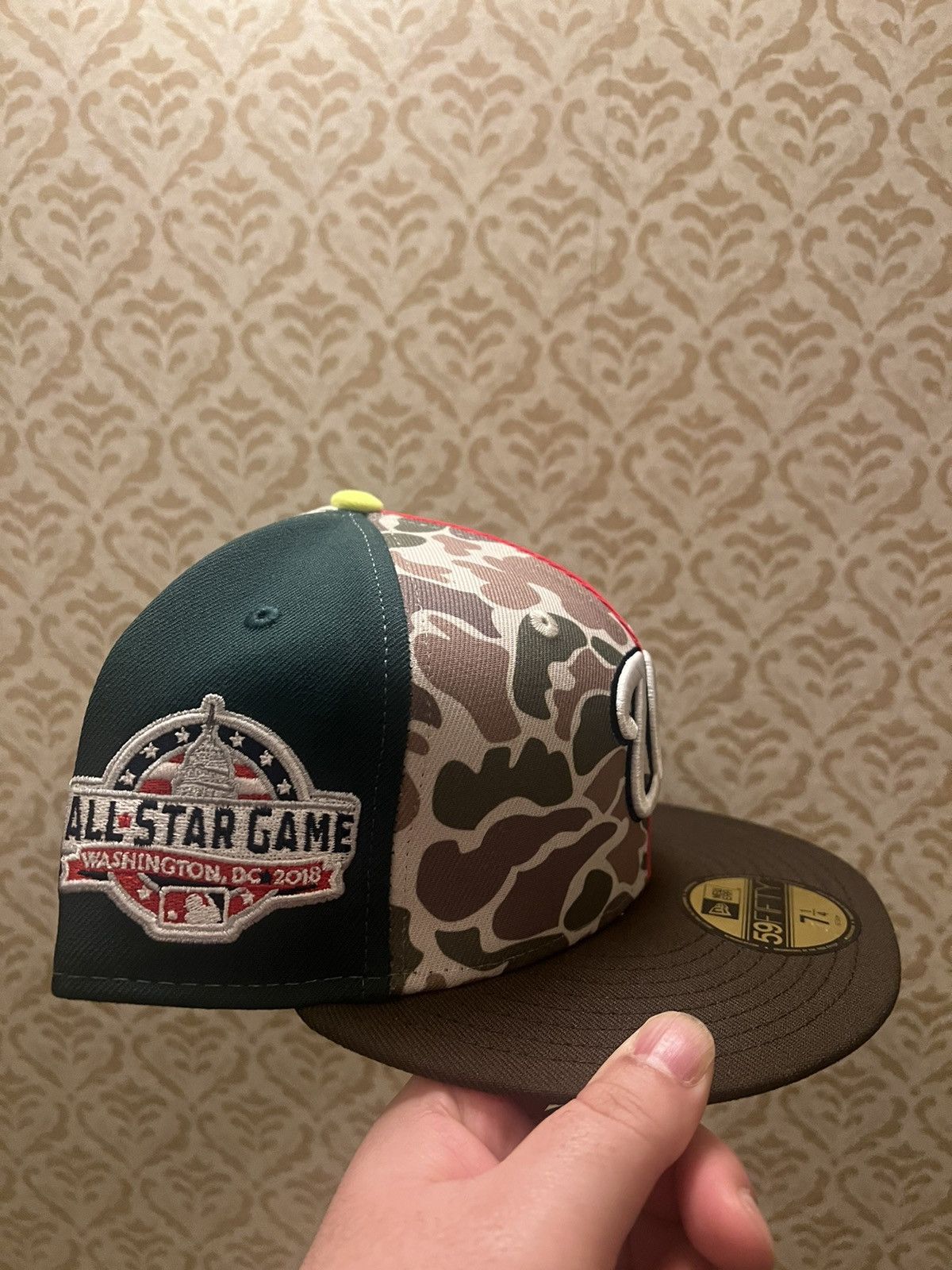 Hat Club × Lids Chase B x LidsHD Washington Nationals “What the” Size ONE SIZE - 2 Thumbnail