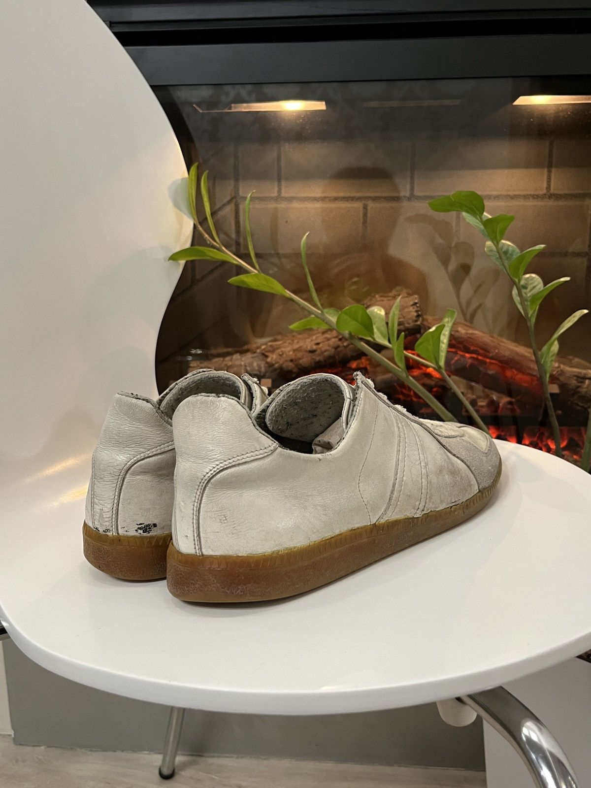Vintage 🔥THRASHED BW SPORT GAT ARMY SNEAKERS MARGIELA REPLICA VIBE Size US 9.5 / EU 42-43 - 12 Thumbnail