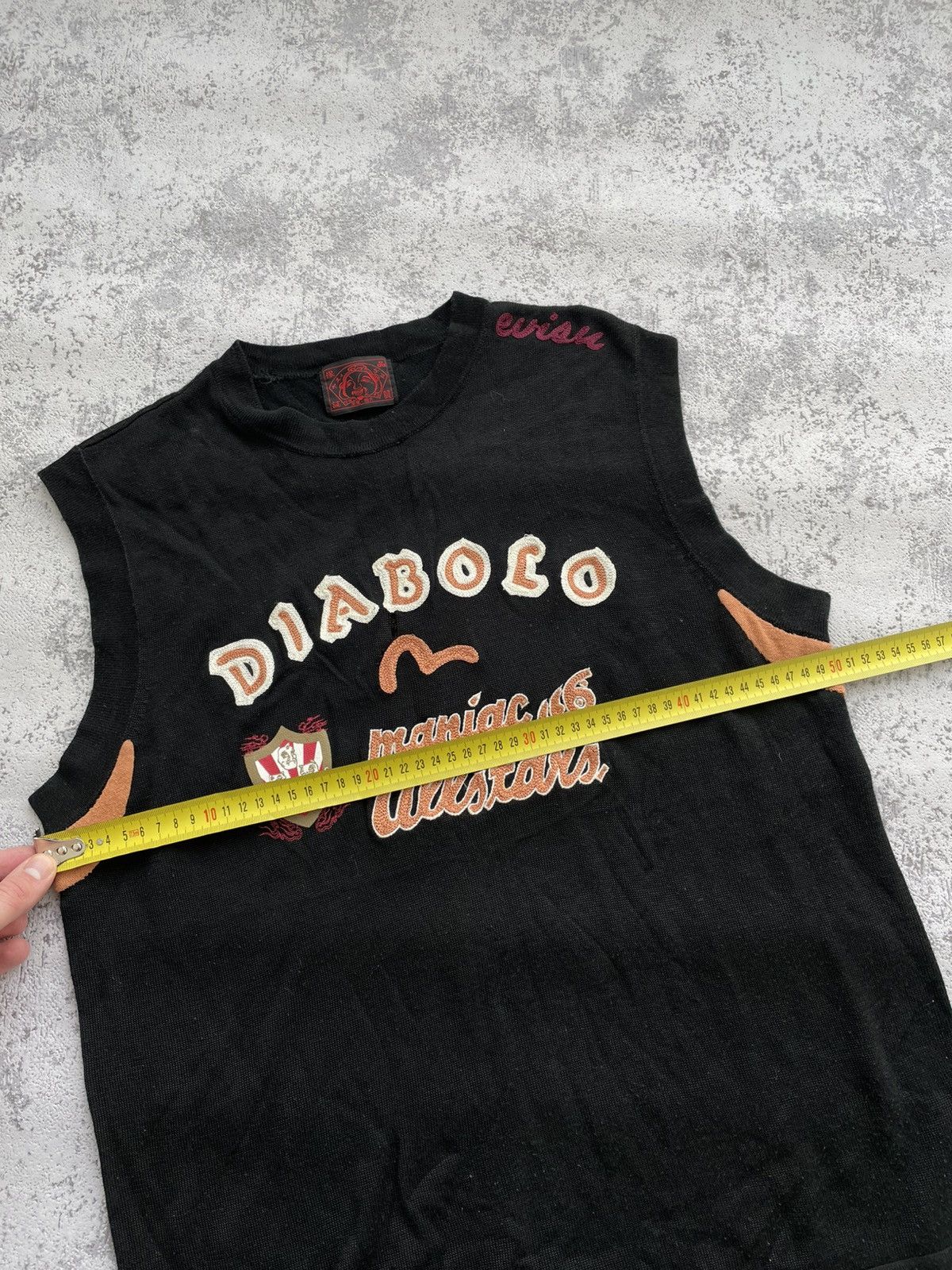 Evisu Very Rare ❗️Evisu Archive Diabolo ONI Maniac 666Allstars Vest Size US L / EU 52-54 / 3 - 14 Thumbnail