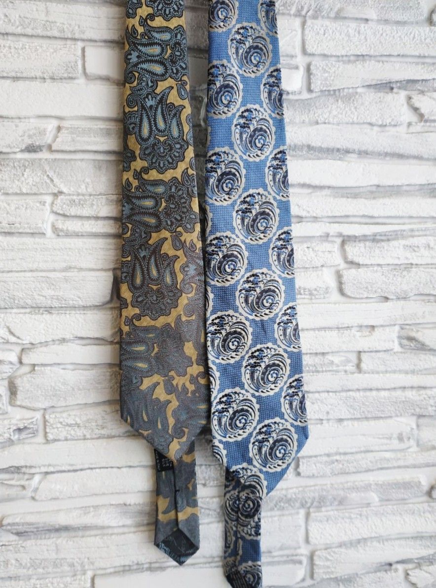 Versace Vintage Gianni Versace Silk Jacquard Ties Size ONE SIZE - 8 Thumbnail