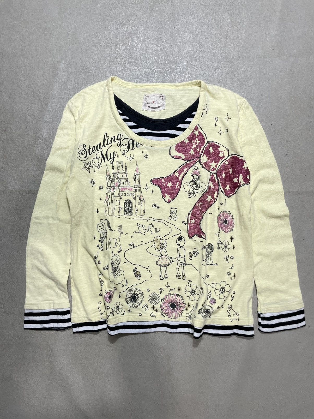 Hysteric Glamour Japanese Space Opera Poem art double layer longsleeve Size XL / US 12-14 / IT 48-50 - 1 Thumbnail