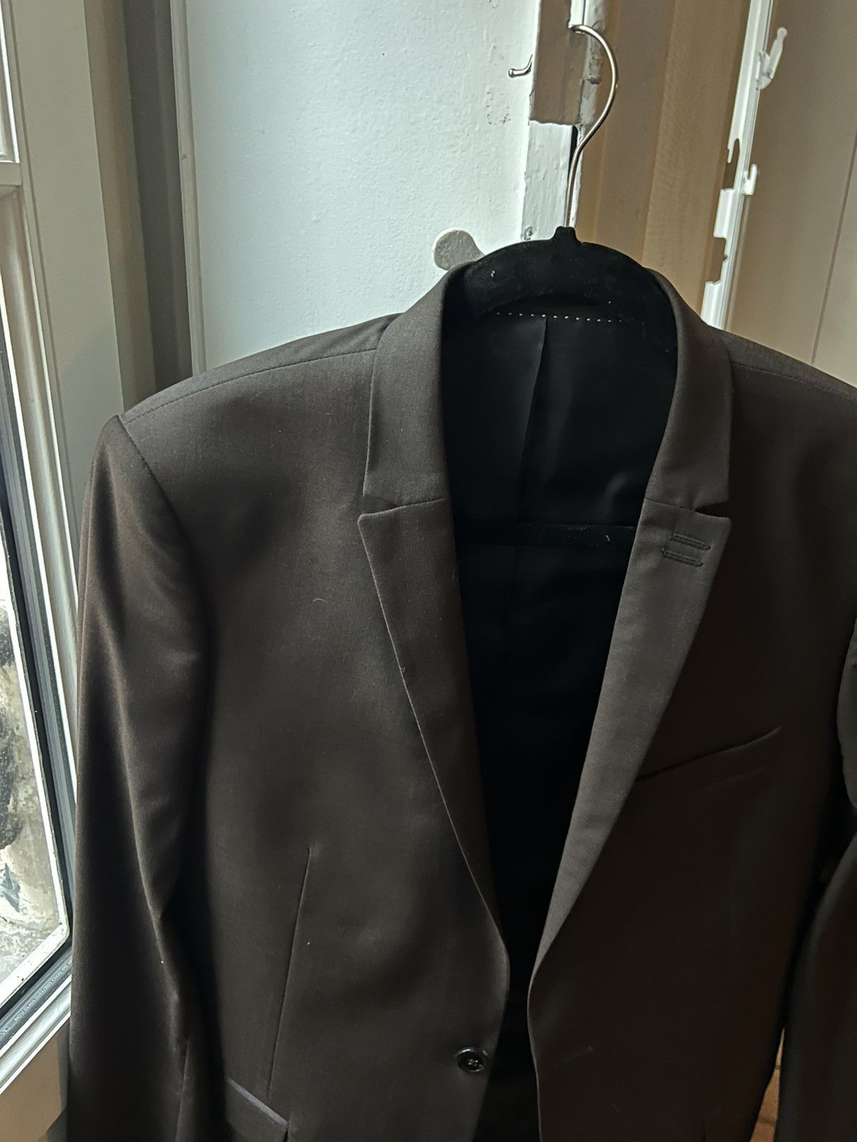 The Kooples The Kooples Brown full suit with Loro Piana wool Size 46S - 3 Thumbnail