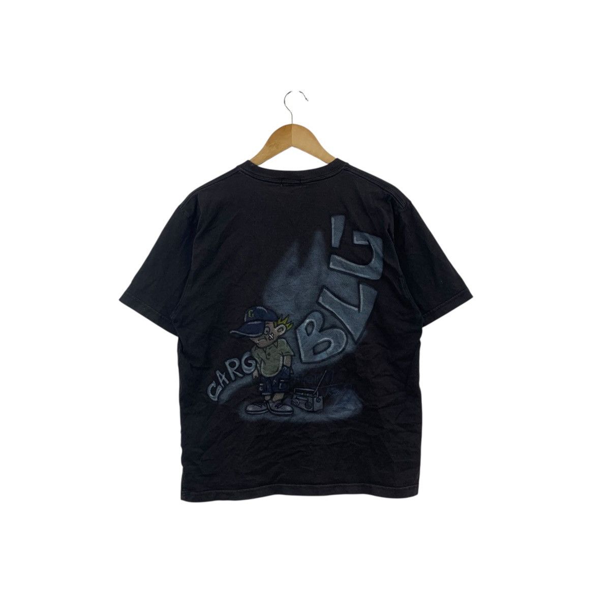 Vintage Vintage Y2K CARGO BLI Graffiti Streetwear Tee Shirt Top Size US M / EU 48-50 / 2 - 5 Thumbnail