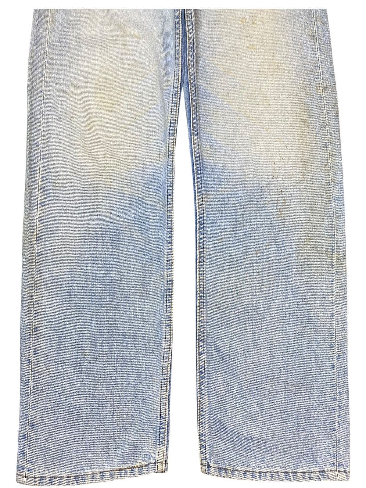 Levi's Vintage Levis 501xx 90’s Faded Wash Grunge Loose Jeans Size US 31 - 5 Thumbnail