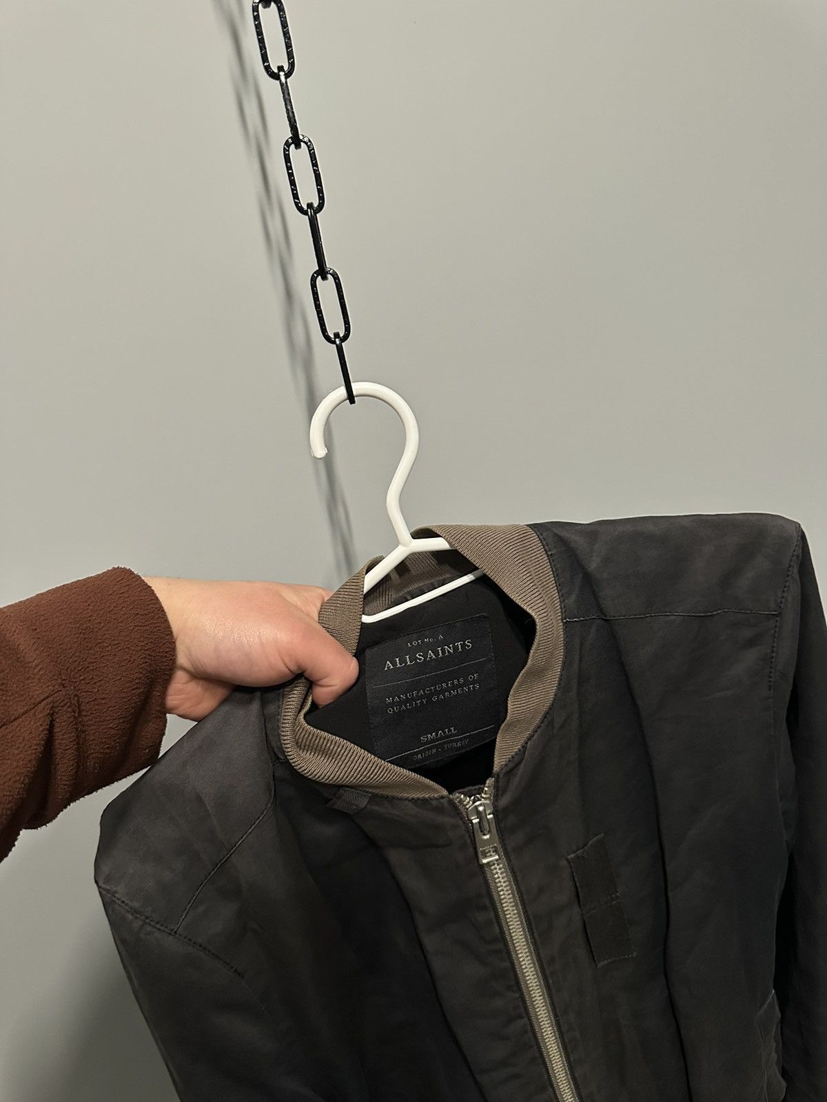 Allsaints All Saints Bomber Faded Jacket Avant Garde Rick Owens Type Size US S / EU 44-46 / 1 - 15 Thumbnail