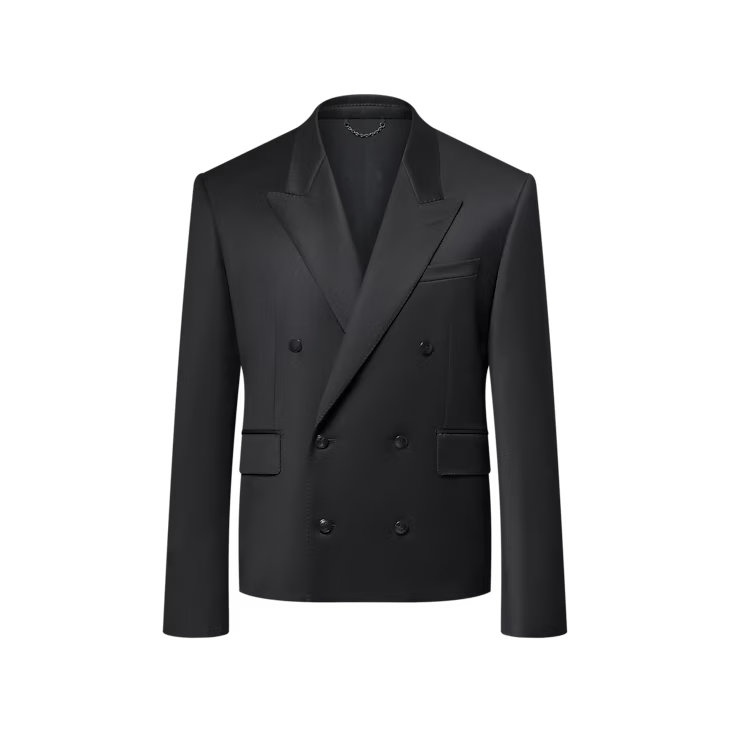 Louis Vuitton Cropped Double-Breasted Jacket Size 48S - 1 Thumbnail