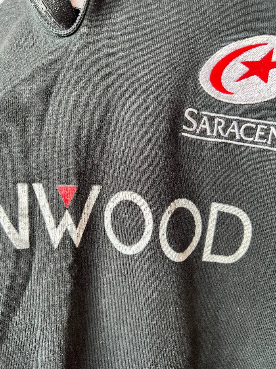 Canterbury of New Zealand 2000/01 SARACENS HOME RUGBY UNION SHIRT JERSEY CANTERBURY Size US XXL / EU 58 / 5 - 7 Thumbnail
