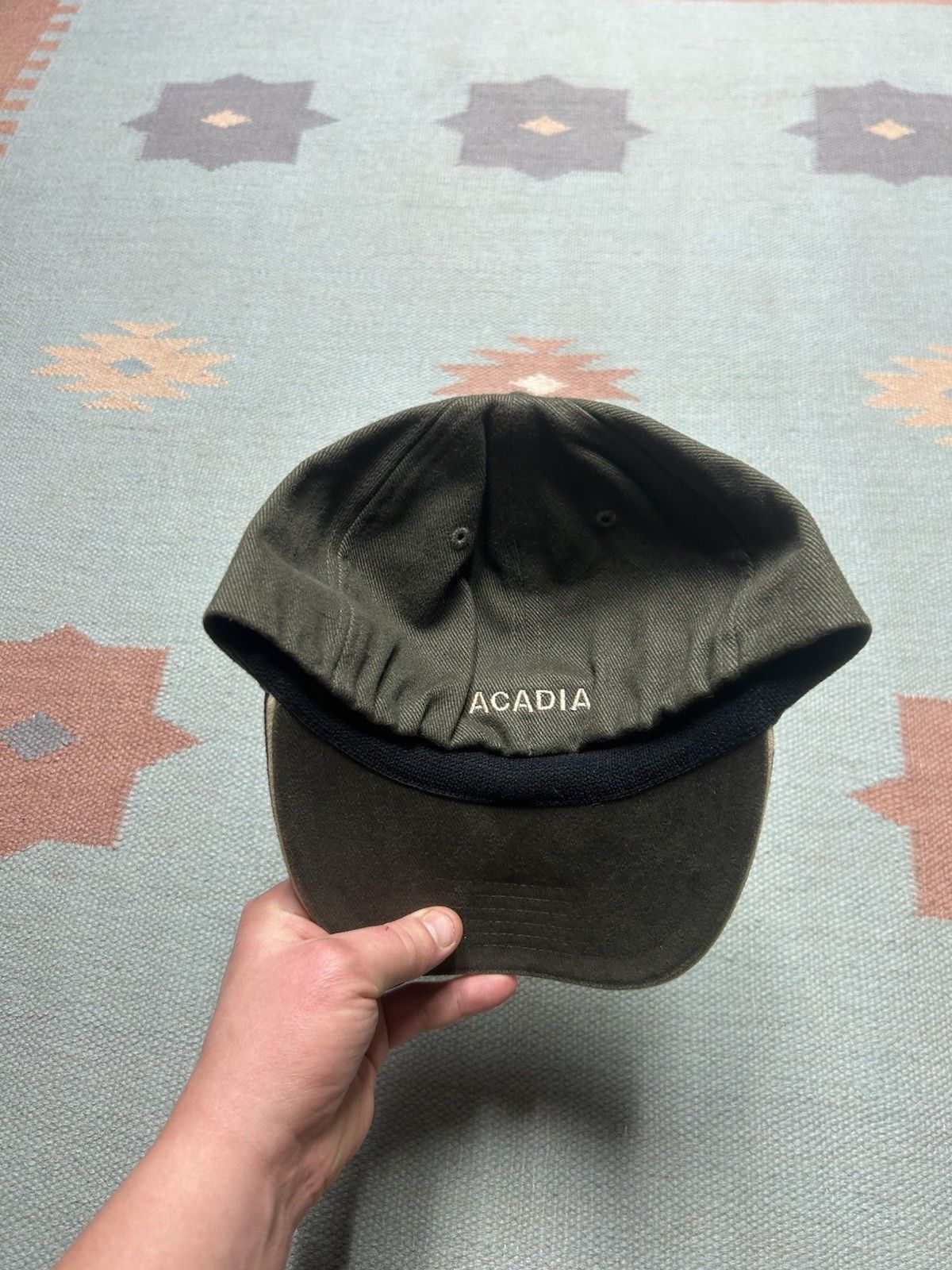 Vintage Vtg fitted hat baseball Acadia national park Maine adult S/M Size ONE SIZE - 4 Thumbnail