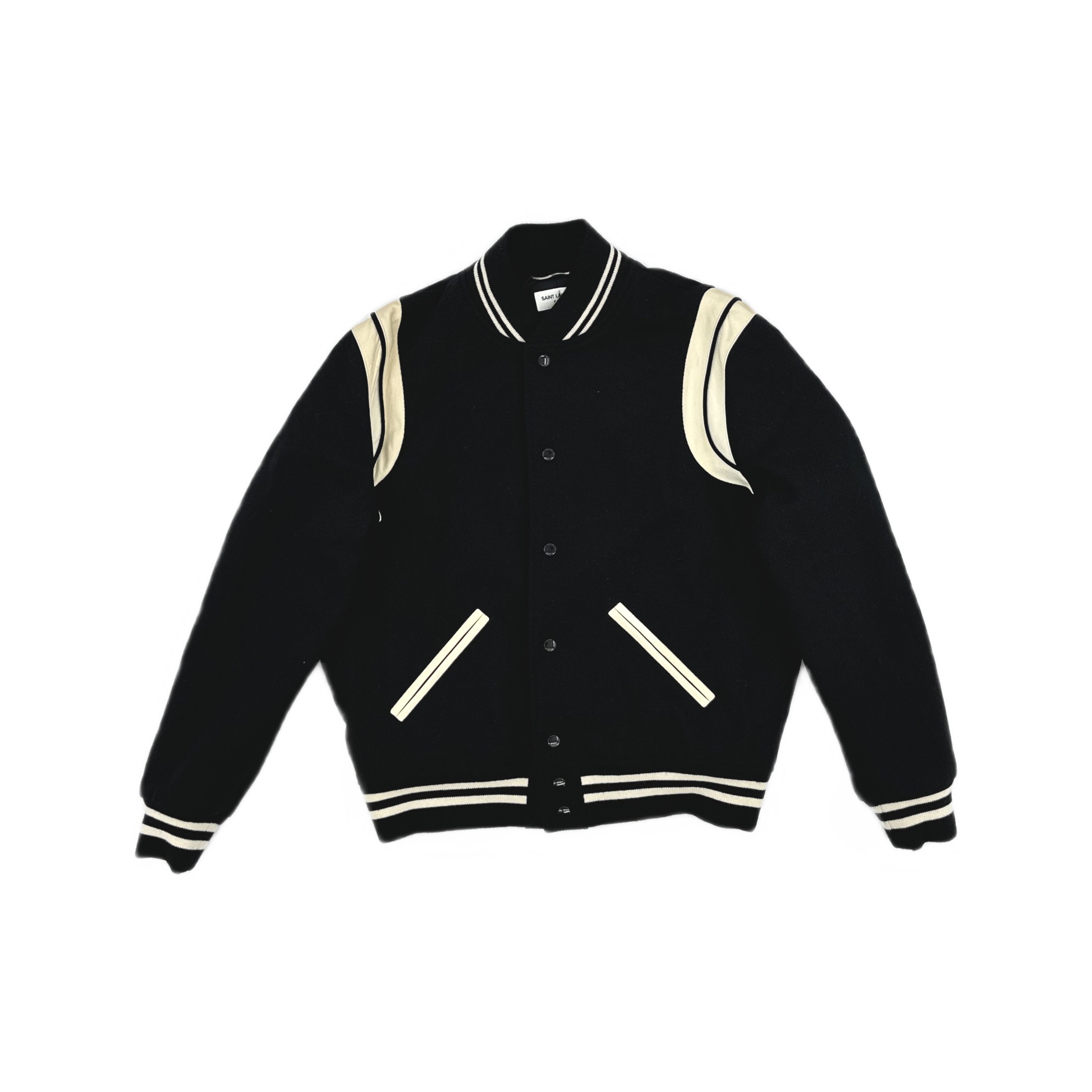 Saint Laurent Paris Saint Laurent Wool Varsity Bomber Jacket Size L Size US L / EU 52-54 / 3 - 1 Preview