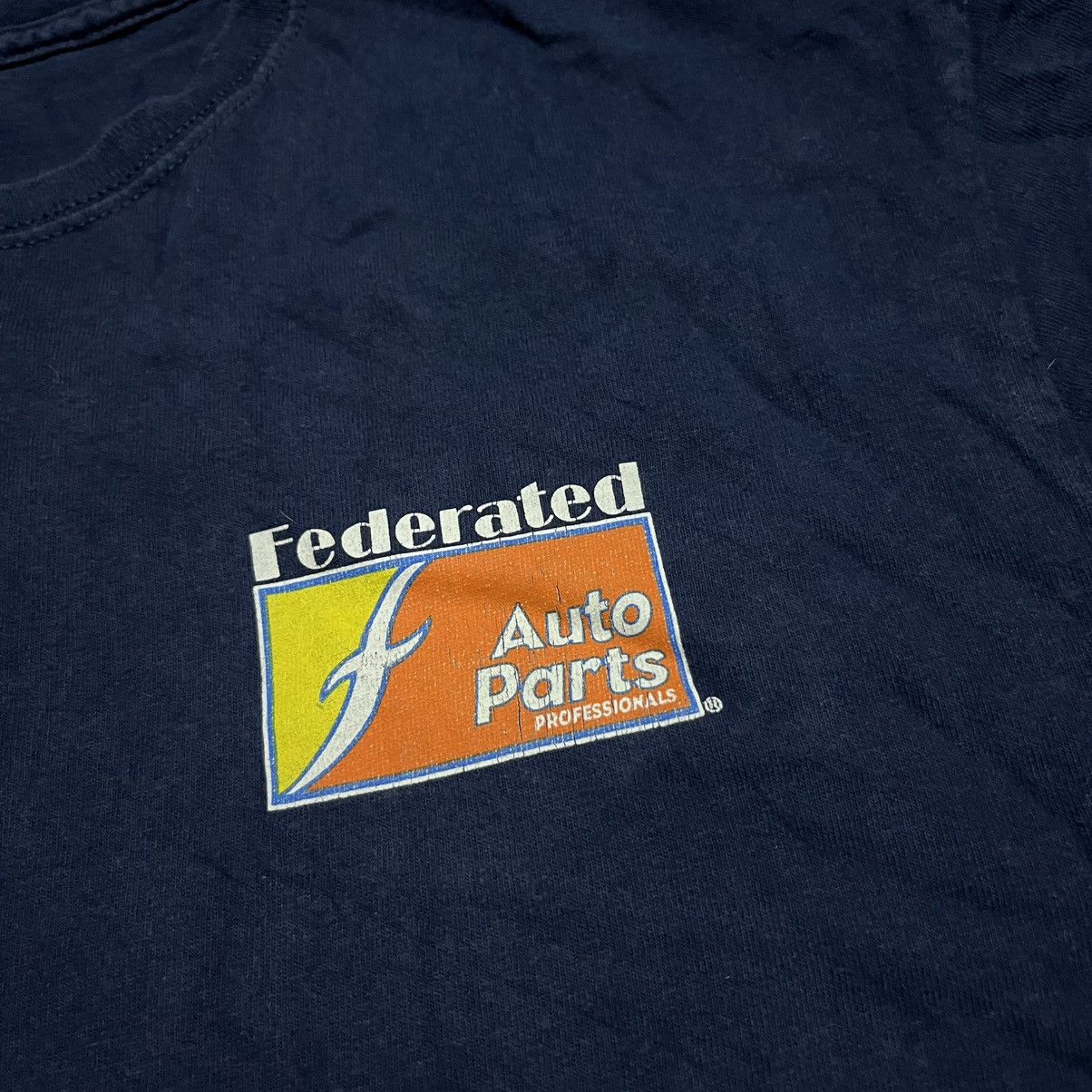 Vintage 🔥Vintage Federated Auto Parts Classic Car Tee 90s Size US L / EU 52-54 / 3 - 3 Thumbnail