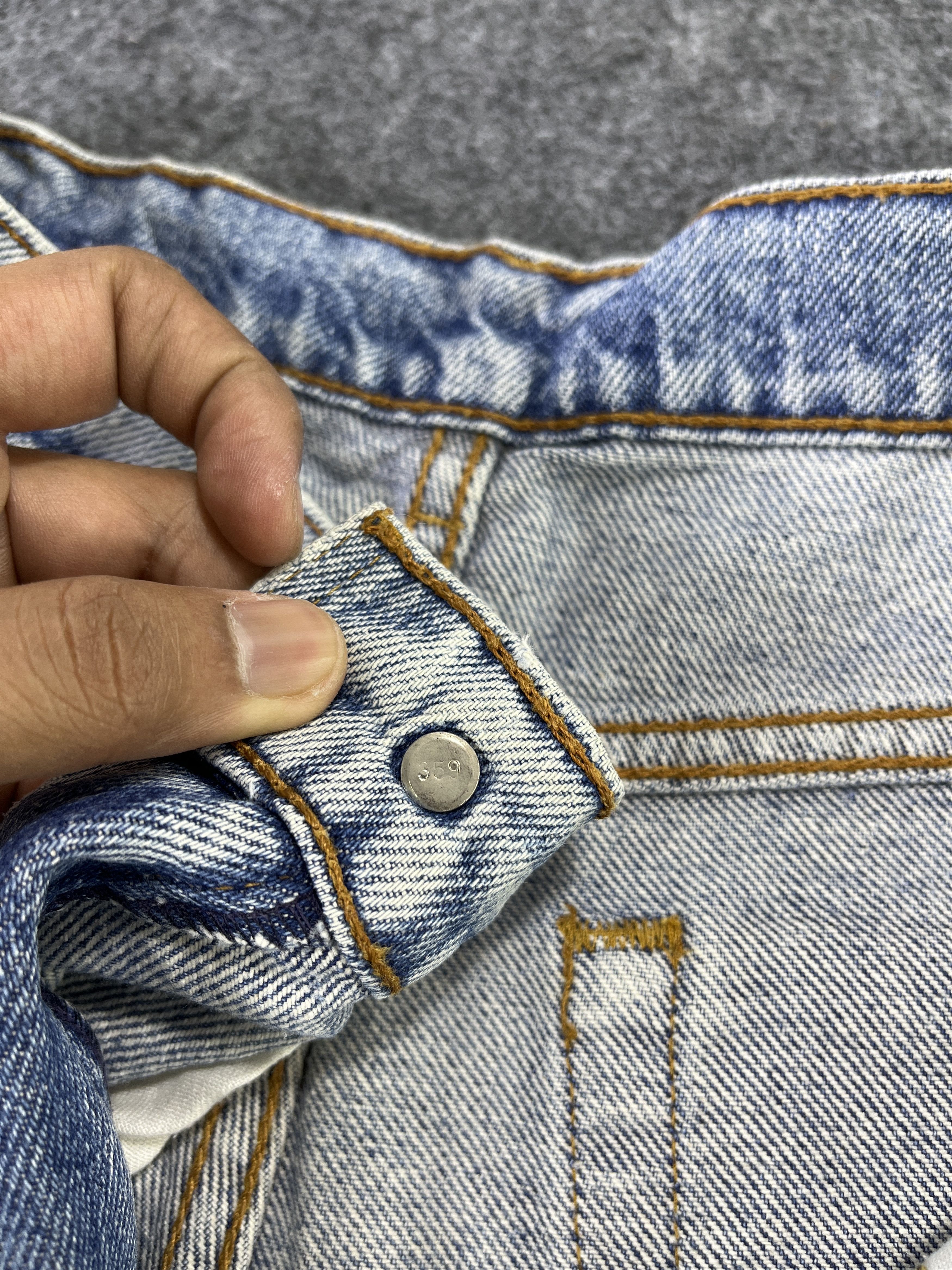 Levi's Vintage Levis Distressed Stone Wash Jeans - J824 Size US 30 / EU 46 - 12 Thumbnail