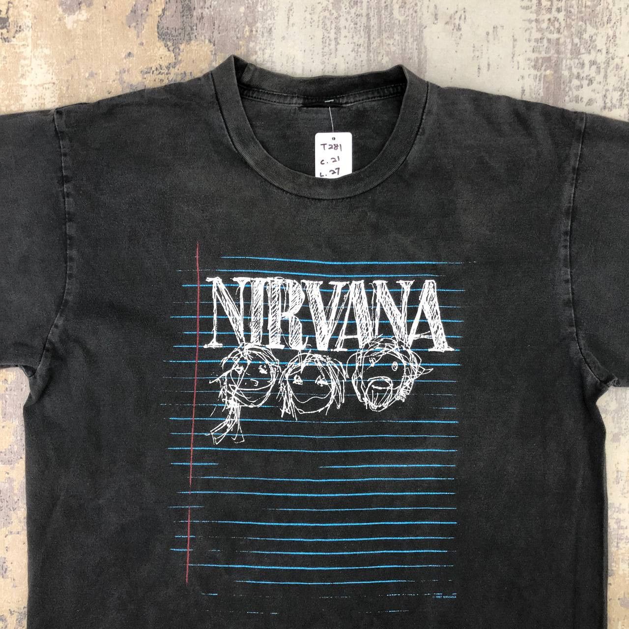 Band Tees × Nirvana T281 UNIQLO X NIRVANA SUN FADED TEE Size US M / EU 48-50 / 2 - 3 Thumbnail