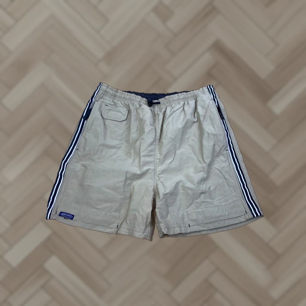 Sideout VINTAGE Sideout Shorts Mens Small beige Casual Pockets 90s Beach Sports Chino Summer Mens Size US 29 - 1 Thumbnail