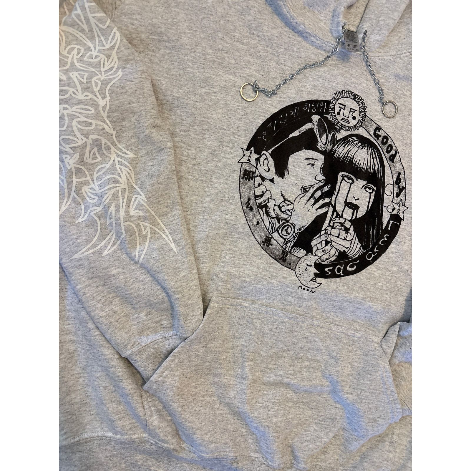Ghost Supply Rare Ghost Supply 1/1 junji ito manga hoodie chains 2XL Size US XL / EU 56 / 4 - 3 Thumbnail
