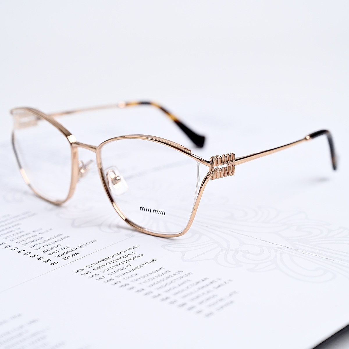 Miu Miu MIU MIU 0MU 53UV GLASSES Size ONE SIZE - 2 Thumbnail