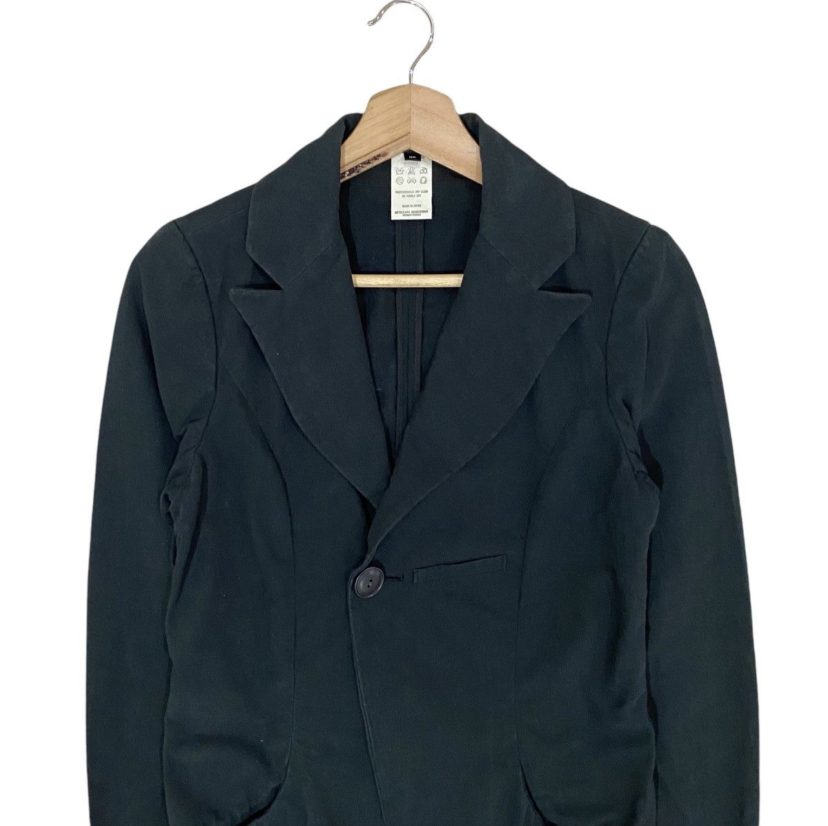 Designer × Japanese Brand × Vintage VTG MASAHIRO MIYAZAKI JAPAN SINGLE BUTTON COAT Size US XS / EU 42 / 0 - 3 Thumbnail