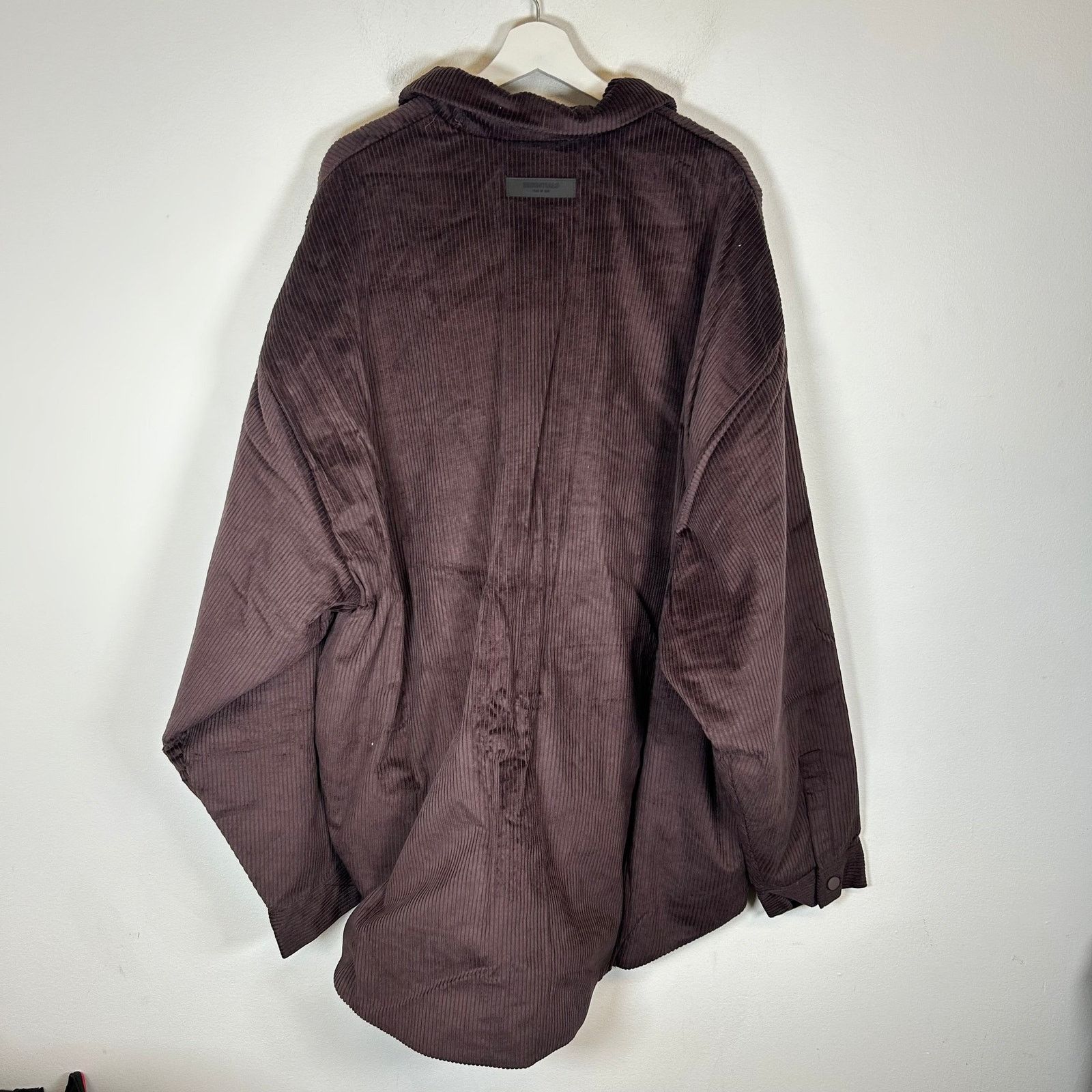 Fear of God Fear of God Essentials Plum Corduroy Jacket Size XXL Size US XXL / EU 58 / 5 - 2 Thumbnail
