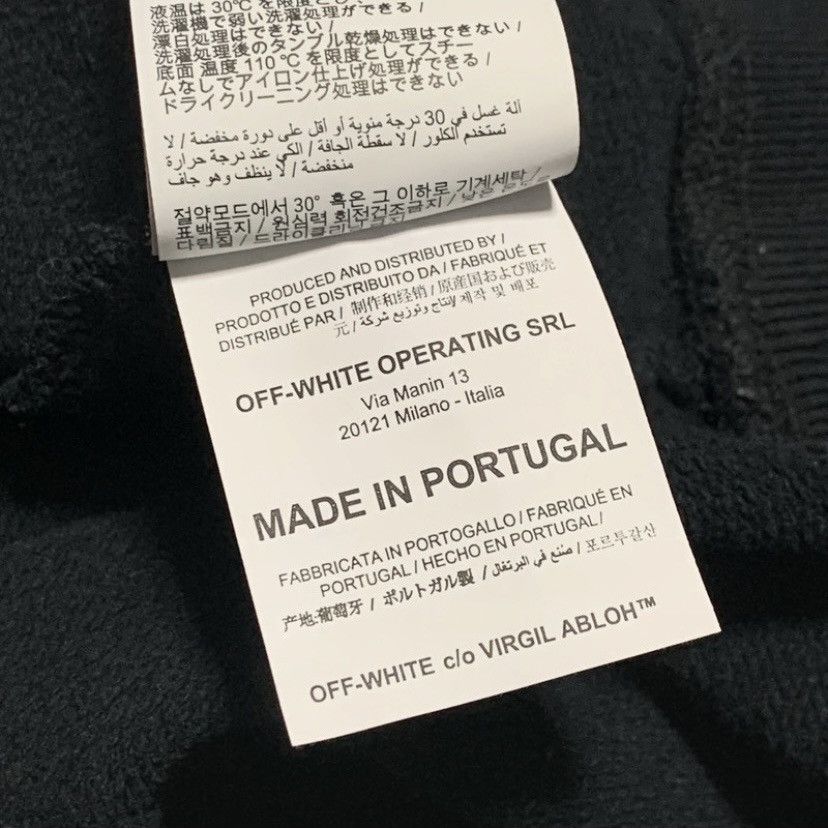 Off-White Off White XXS Mariana Silva Painting Black Sweatshirt Virgil Size US XXS / EU 40 - 12 Thumbnail