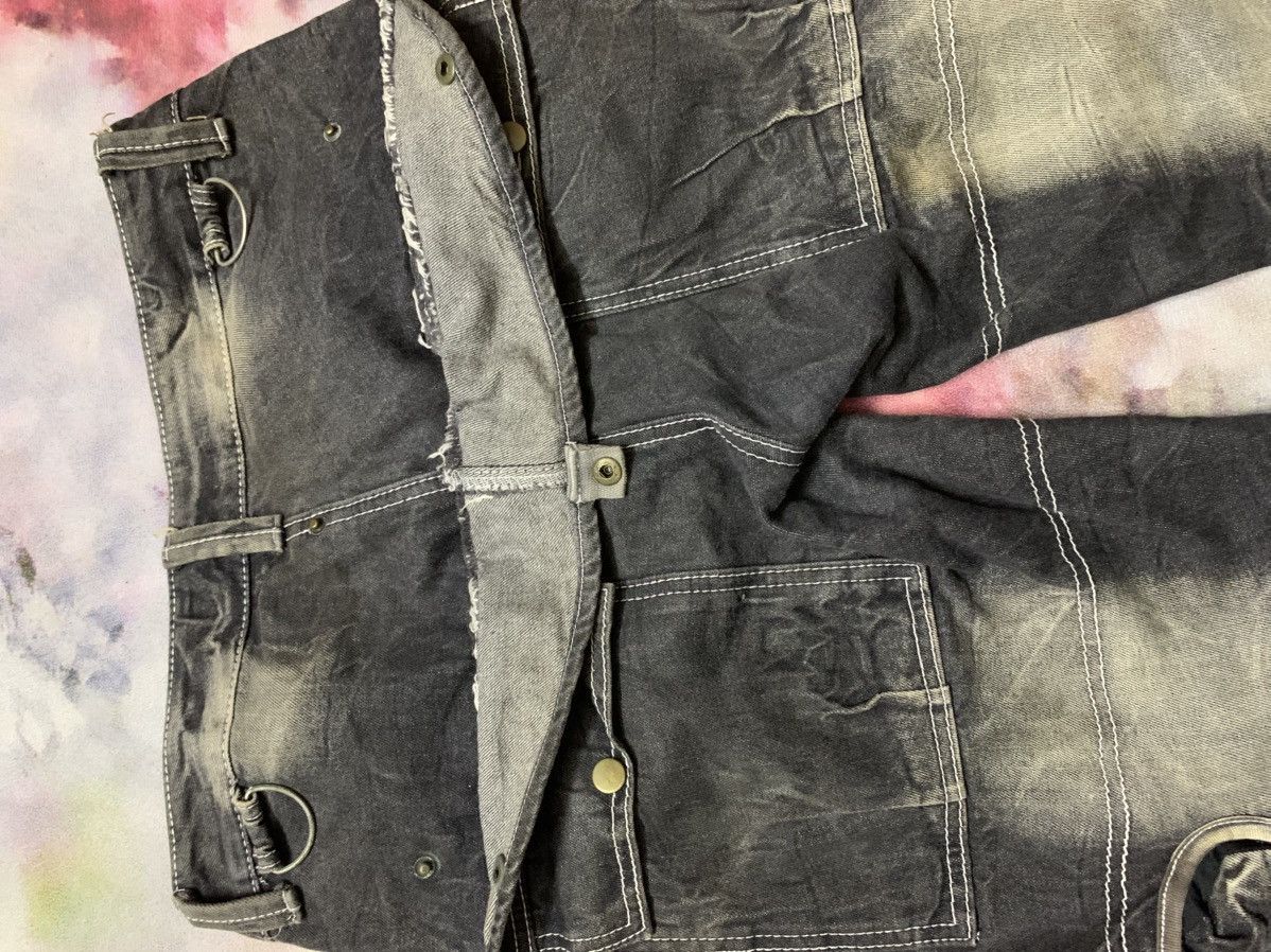 Tornado Mart Japanese Brand Aston Design Mud Washed Denim LGB ISHII Size US 33 - 8 Thumbnail