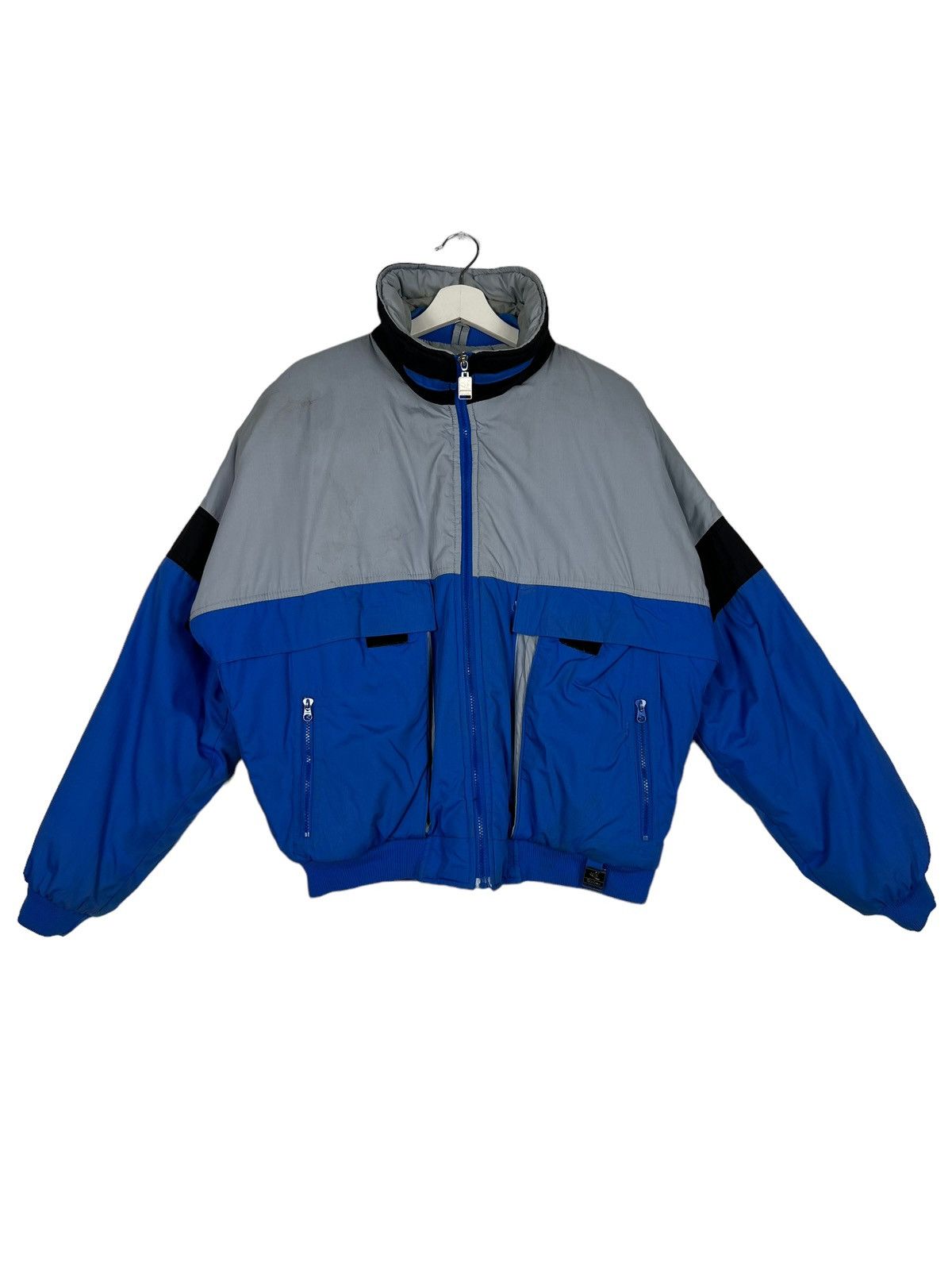 Japanese Brand 🔥 DOWNFILL DOWNHILL RACING PUFFER BOMBER JACKET Size US XL / EU 56 / 4 - 4 Thumbnail