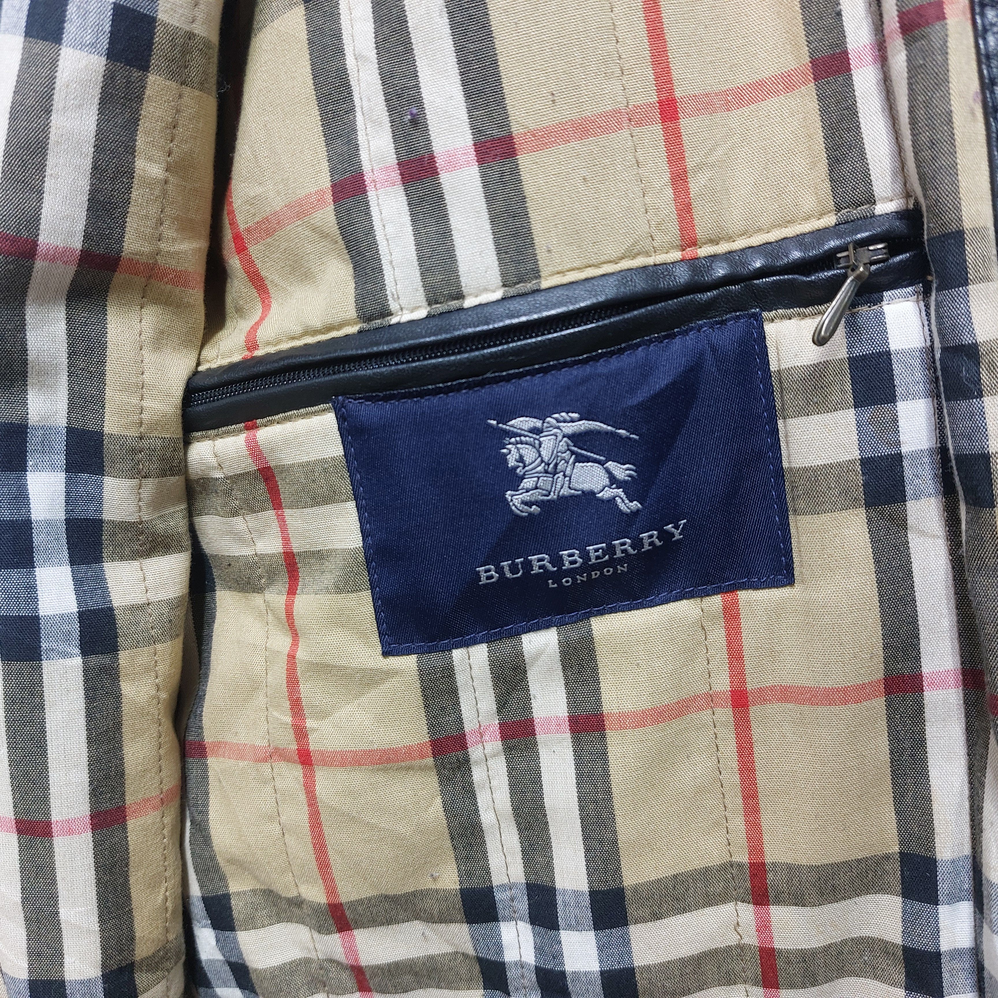 Burberry Burberry Leather Jacket Size US XL / EU 56 / 4 - 6 Thumbnail