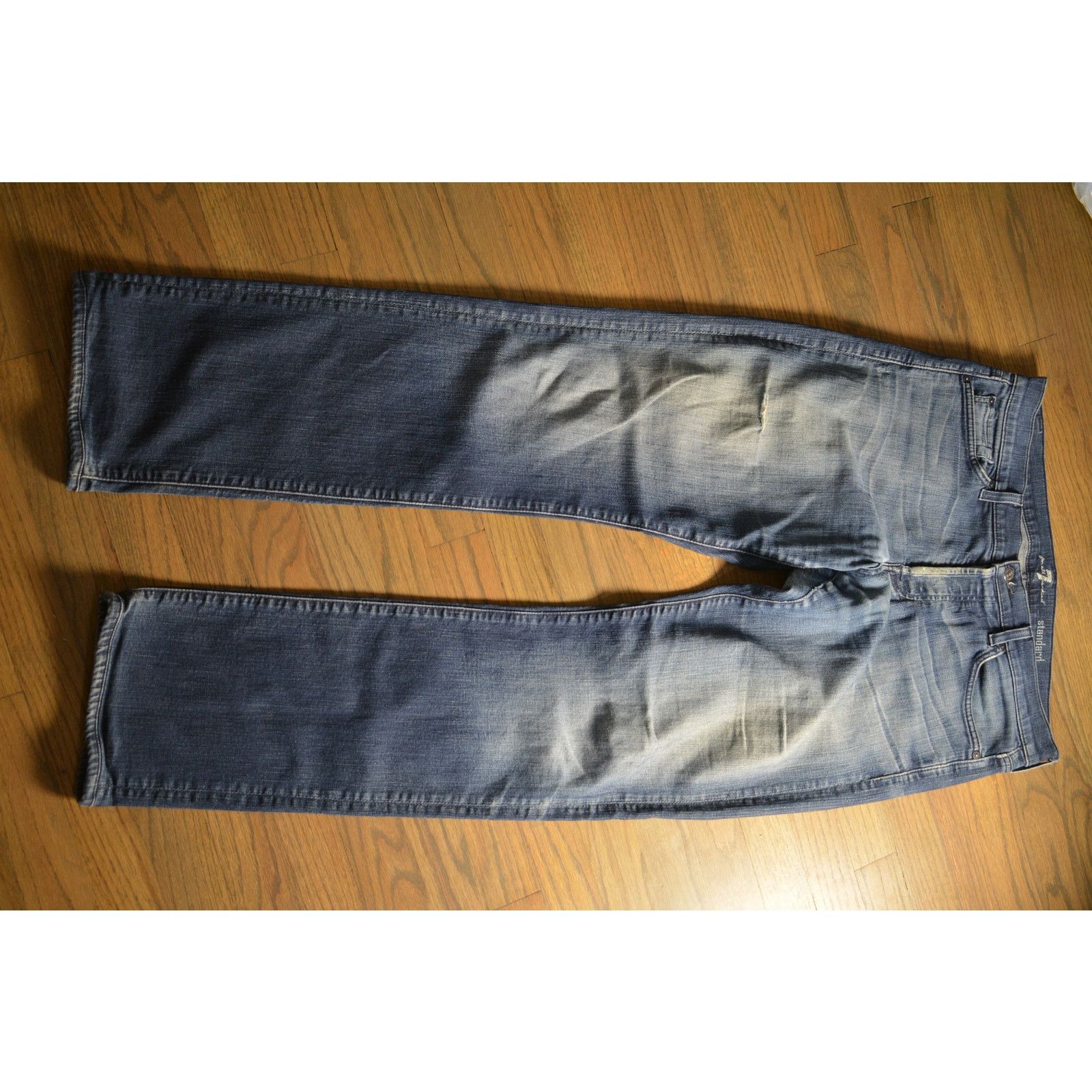 7 For All Mankind Men's 7 For All Mankind Standard Straight Leg Jeans Size US 34 / EU 50 - 1 Thumbnail