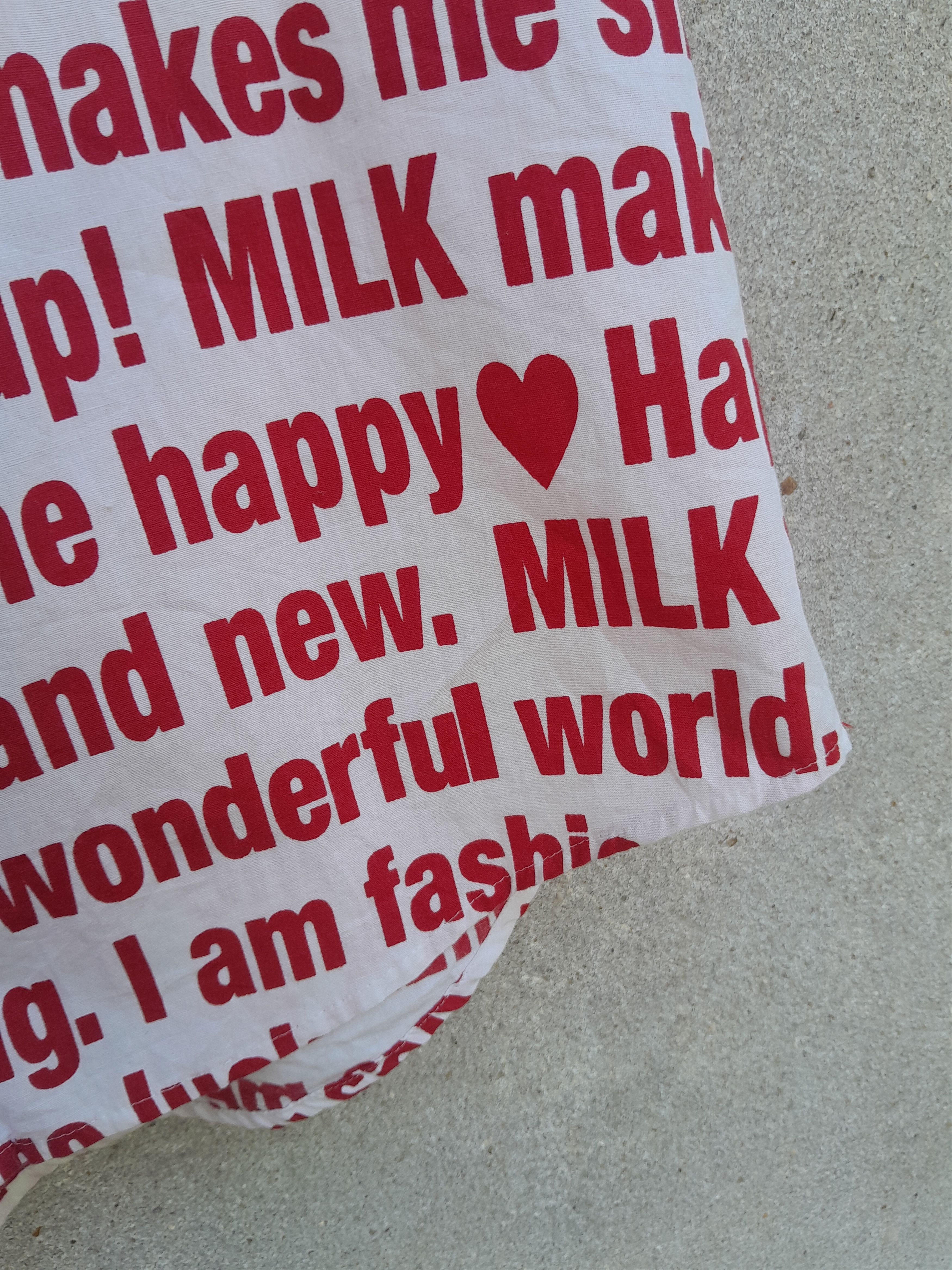 Japanese Brand MILKBOY Harajuku Tokyo Typography Heart Men Fit S to M Size US S / EU 44-46 / 1 - 6 Thumbnail