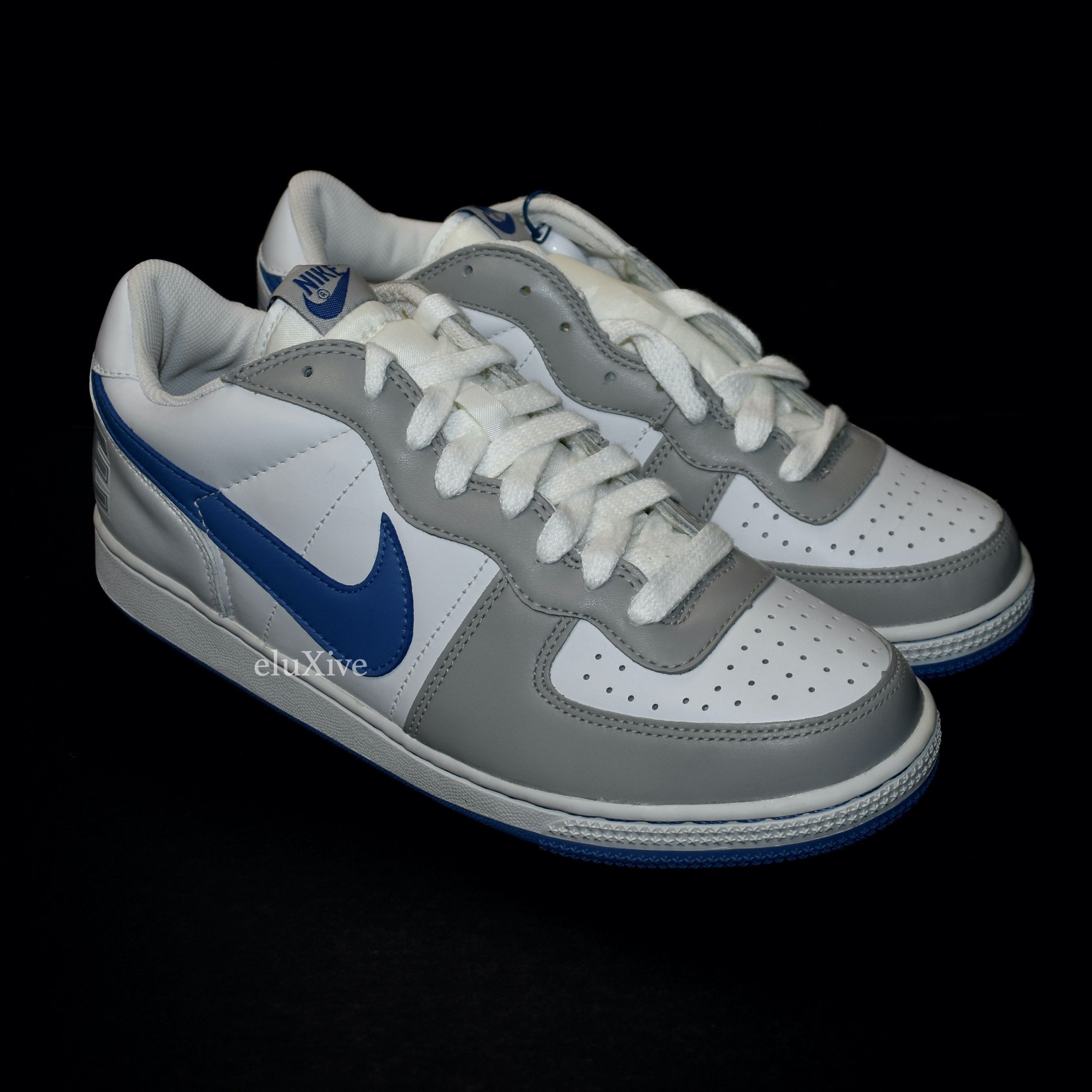 Nike Nike Terminator Low White/Gray/Varsity Blue DS 2004 Size US 10.5 / EU 43-44 - 1 Preview