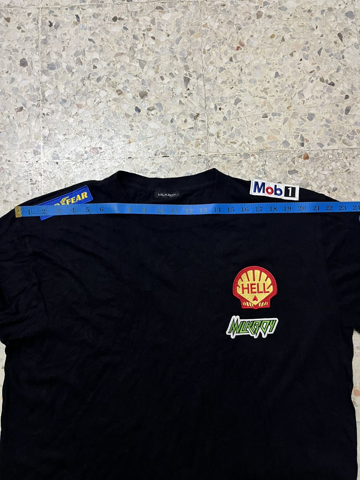 Japanese Brand VINTAGE Milkboy Japan Godspeed Racing Embroidery Tee Y2K Size US XL / EU 56 / 4 - 11 Thumbnail
