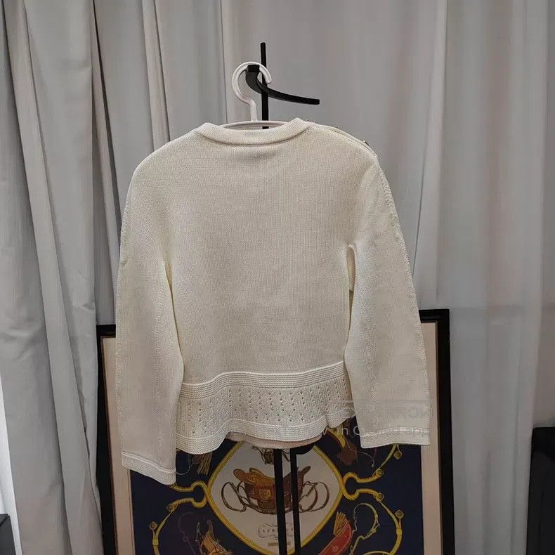 Chanel Chanel 21C Equestrian Series White Sweater Size S / US 4 / IT 40 - 2 Thumbnail