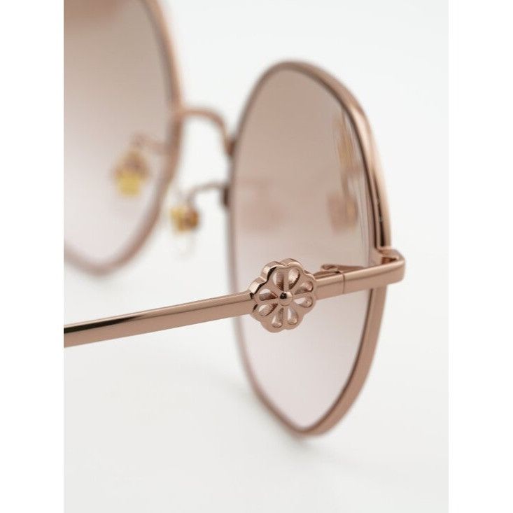 Kate Spade Kate Spade VENUS/F/S 0000 M2 Women Sunglasses Gold Round Size ONE SIZE - 9 Thumbnail