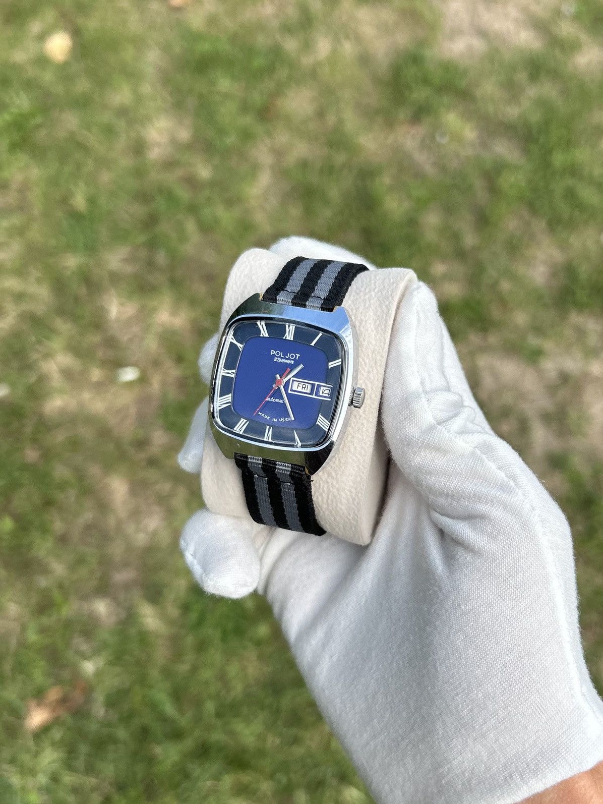 Vintage Vintage Watch Poljot Automatic USSR Soviet Mechanical 1980s Size ONE SIZE - 12 Thumbnail