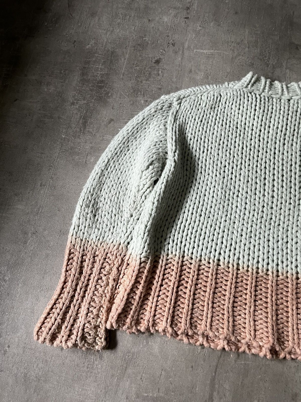Acne Studios Acne Studios chunky degrade gradient sweater Size US M / EU 48-50 / 2 - 8 Thumbnail