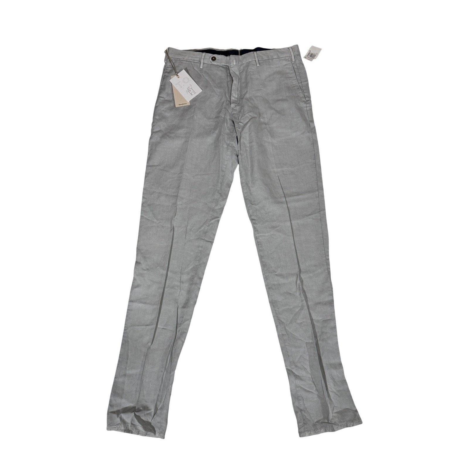 Other TorinOpificio Mens Lyocell Linen Cotton Trousers Italy 52 Size US 36 / EU 52 - 2 Thumbnail
