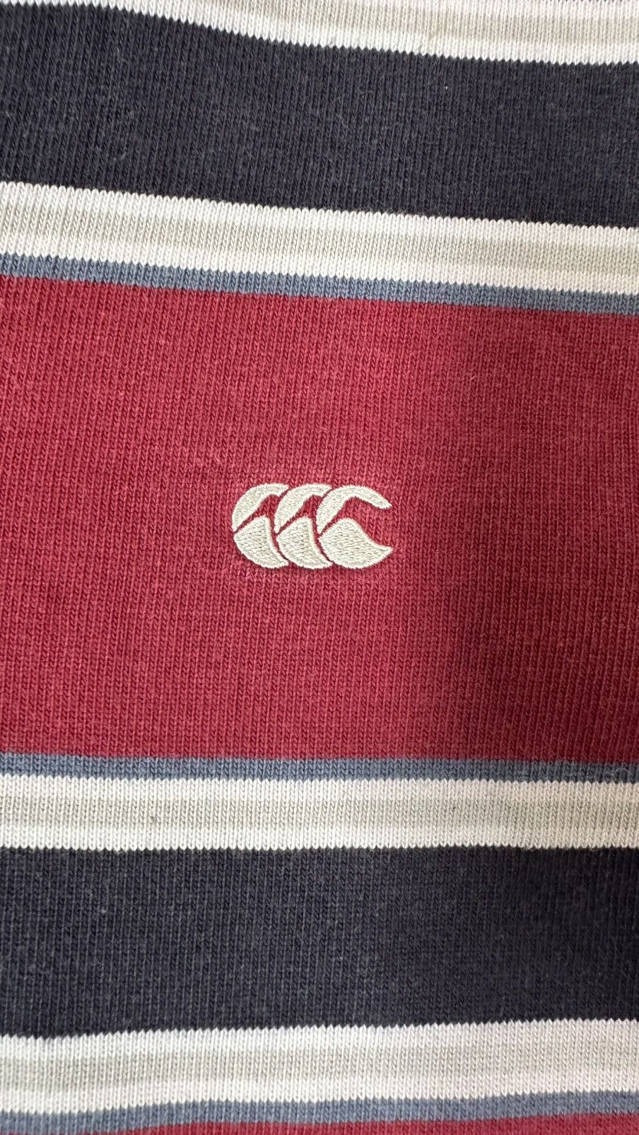 Canterbury of New Zealand VINTAGE CANTERBURY RUGBY POLO TEE Size US M / EU 48-50 / 2 - 3 Thumbnail
