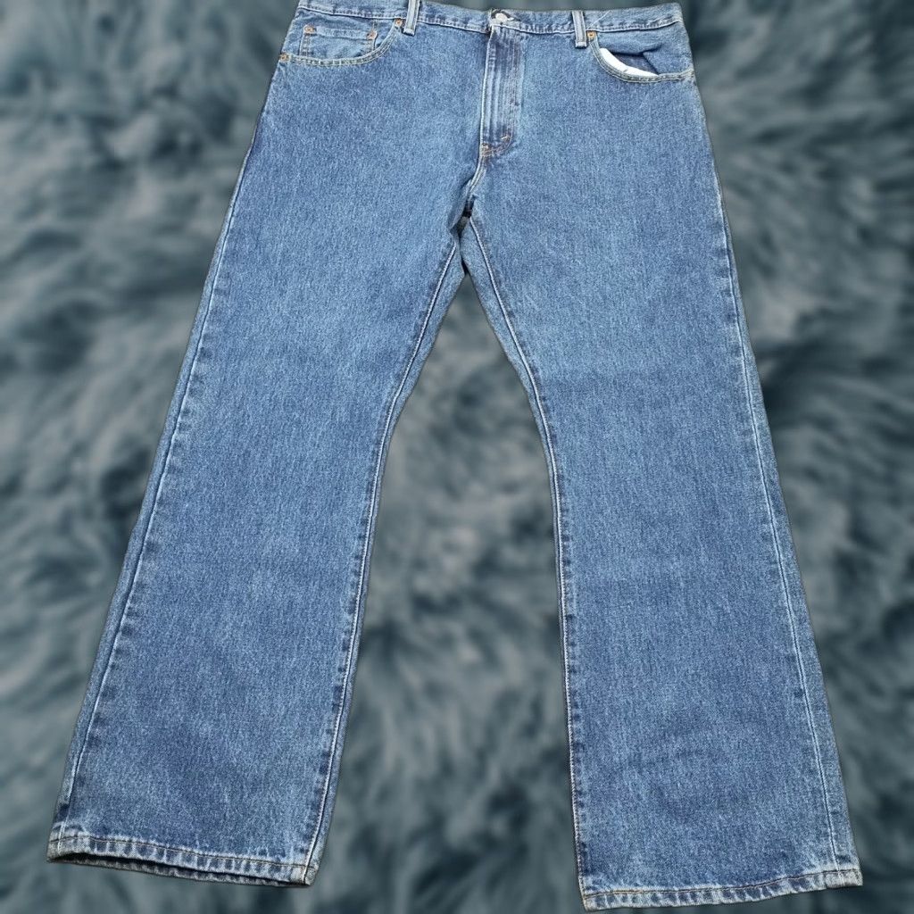 Levi's Levi's 517 Jeans Mens 40x30 Blue Denim Slim Bootcut Leg 005174891 Size US 40 / EU 56 - 1 Thumbnail