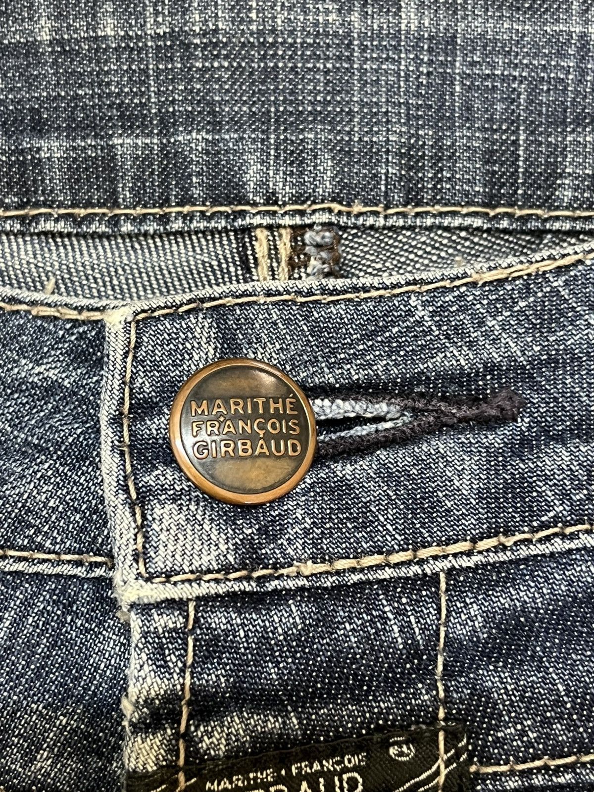 Marithe + Francois Girbaud Vintage Marithe Francois Girbaud Flare Denim Size US 29 - 11 Thumbnail