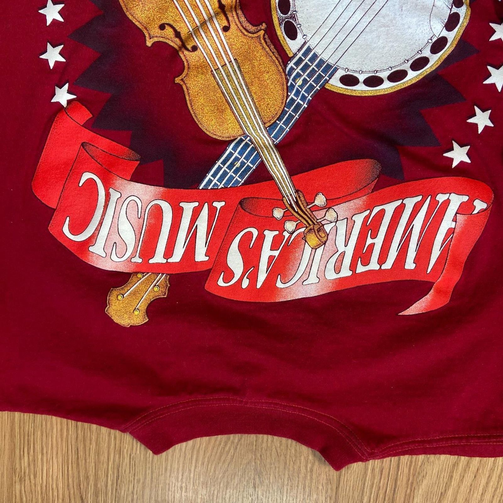 Gildan 90s burgundy red kentucky Size US M / EU 48-50 / 2 - 3 Thumbnail