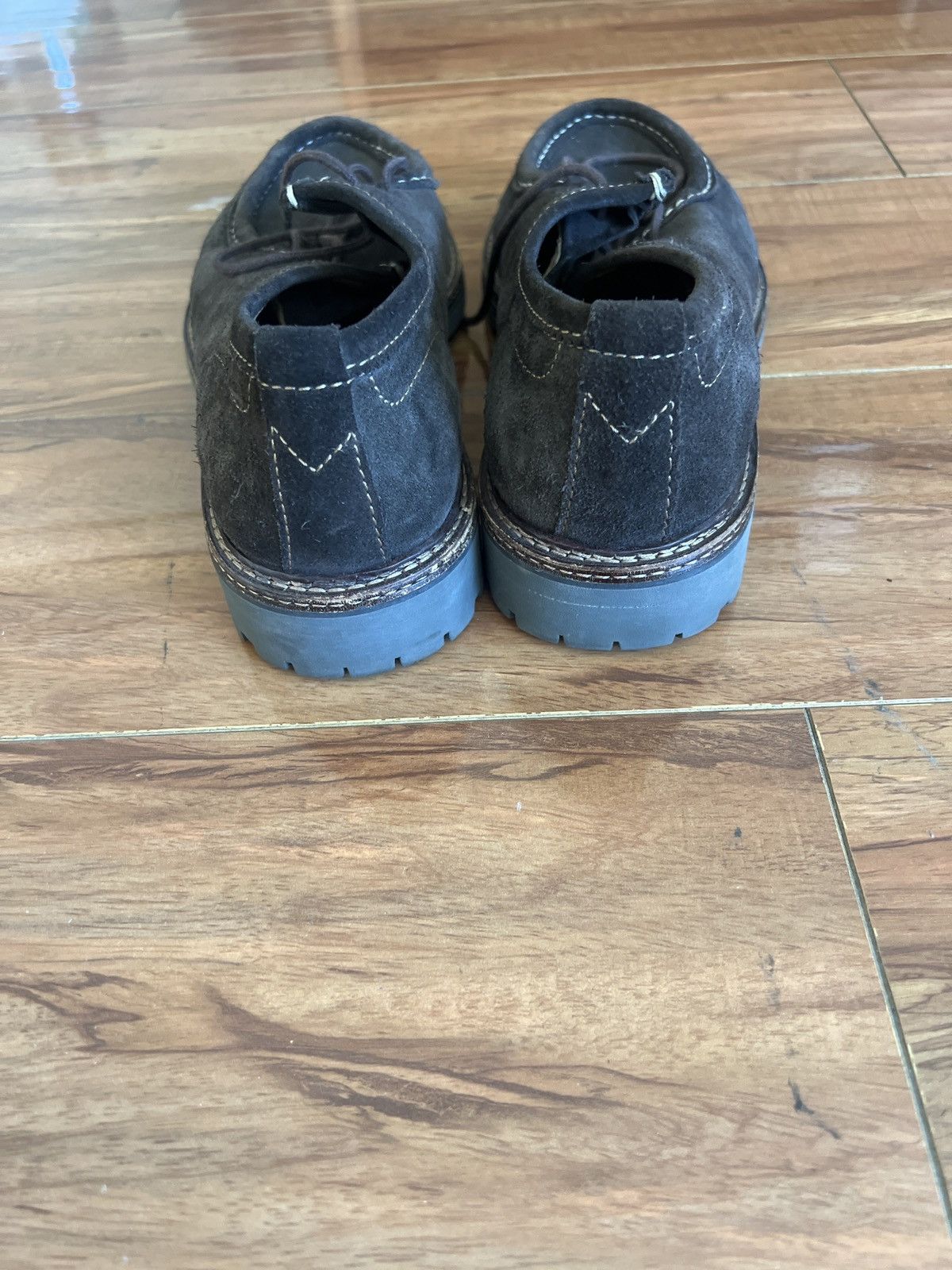 Hudson Hudson London Derby Brown Suede Size US 10.5 / EU 43-44 - 4 Thumbnail