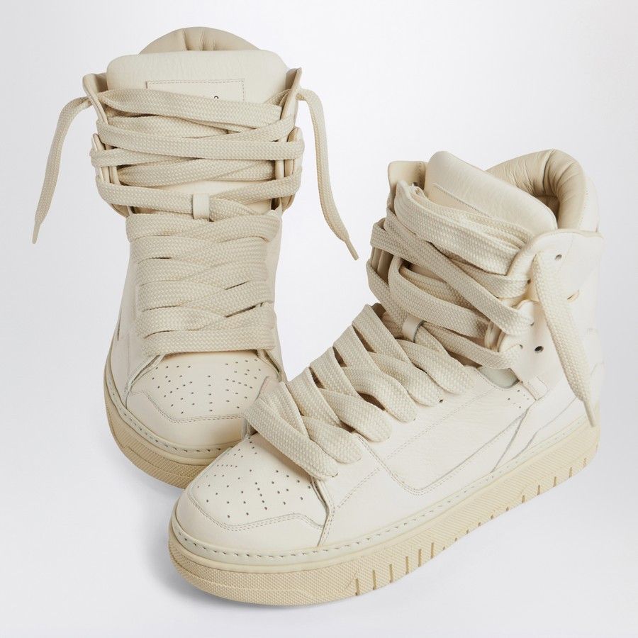 1989 STUDIO o1d2blof1124 High-Top Sneakers in Off White Size US 10 / EU 43 - 6 Thumbnail