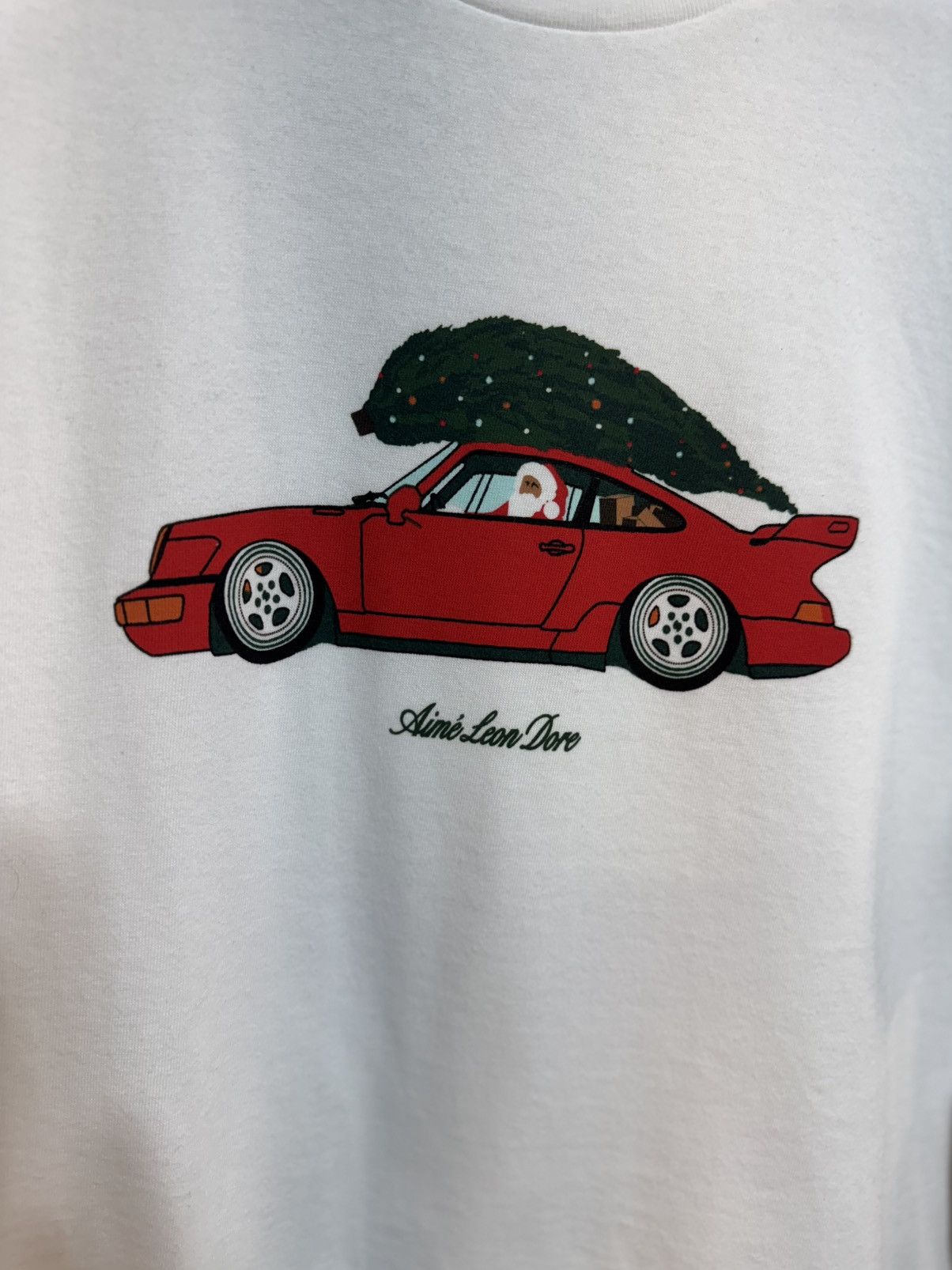 Aime Leon Dore 2018 Aime Leon Dore Holiday Santa Porsche shirt Size US S / EU 44-46 / 1 - 8 Thumbnail
